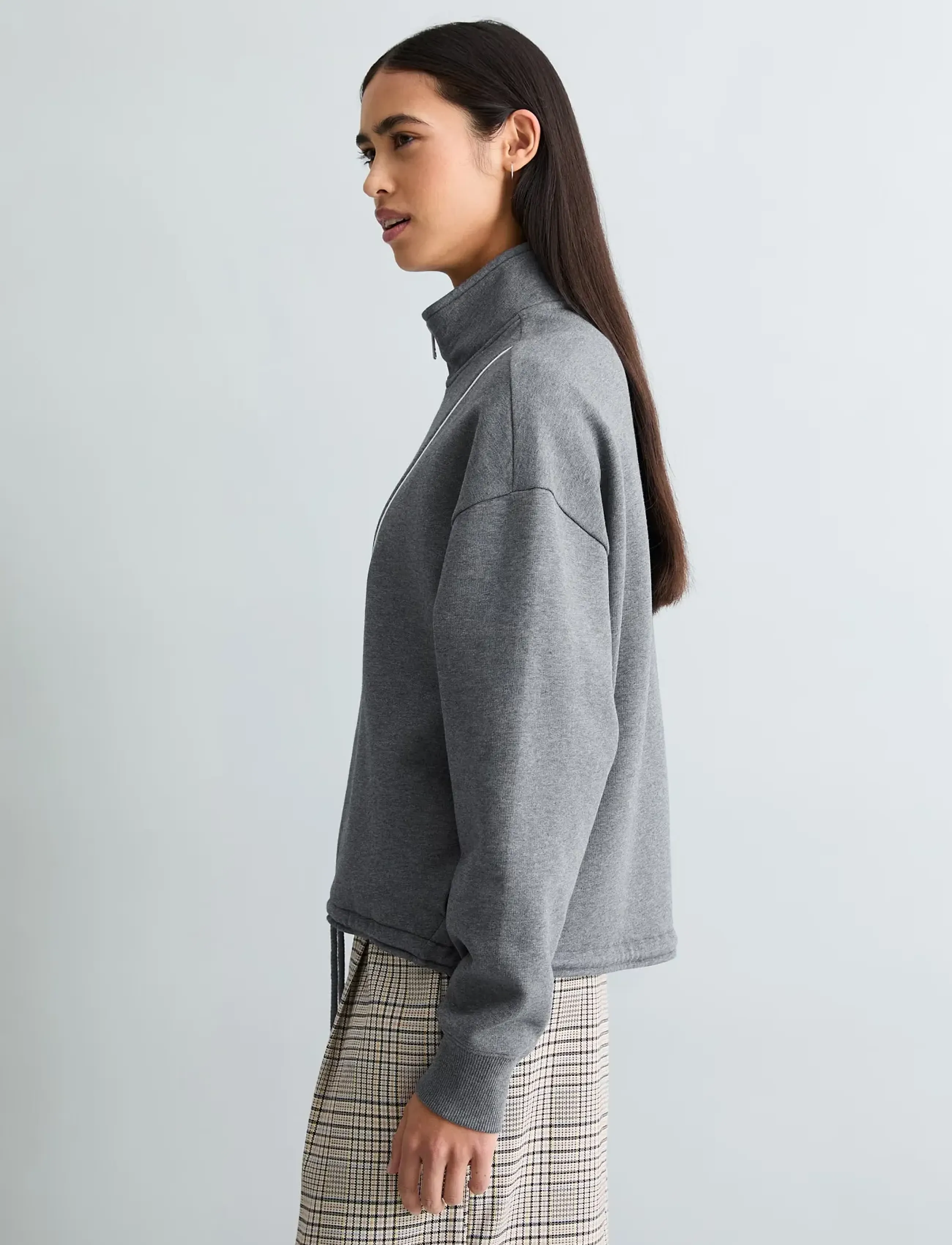 Marc O'Polo - Sweat Sweatshirts Longsleeve - hverdags stil - asphalt melange - 4