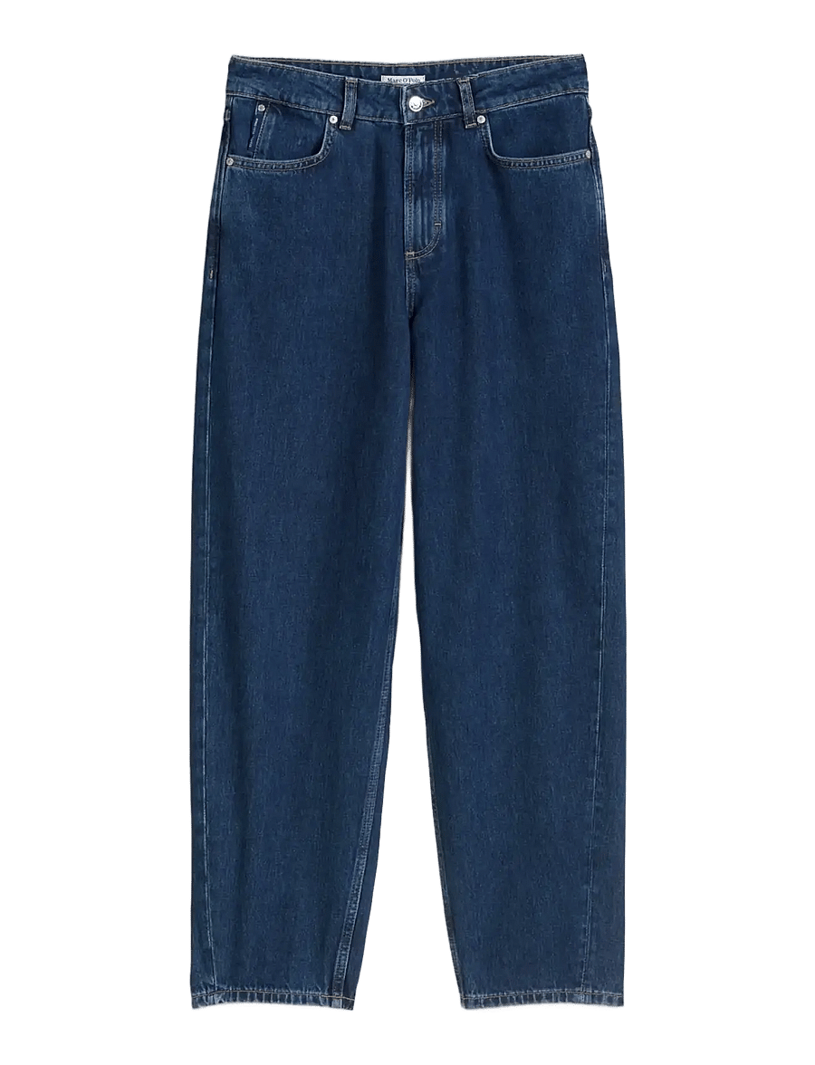 Marc O'Polo - Denim Trousers - barrel džinsi - dark blue_multi_46 - 1