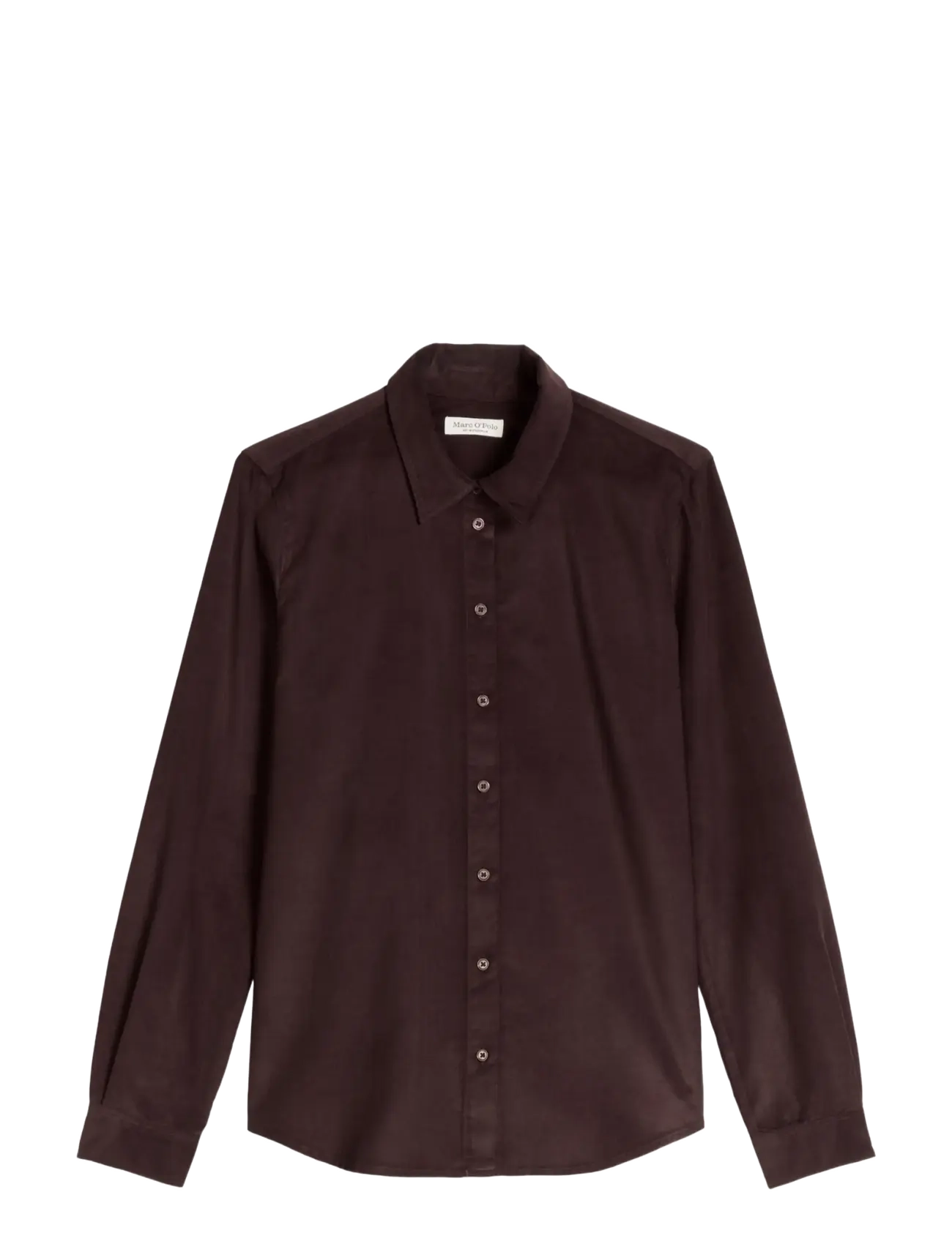 Marc O'Polo - Woven Blouses Longsleeve - langärmlige hemden - black cherry - 1