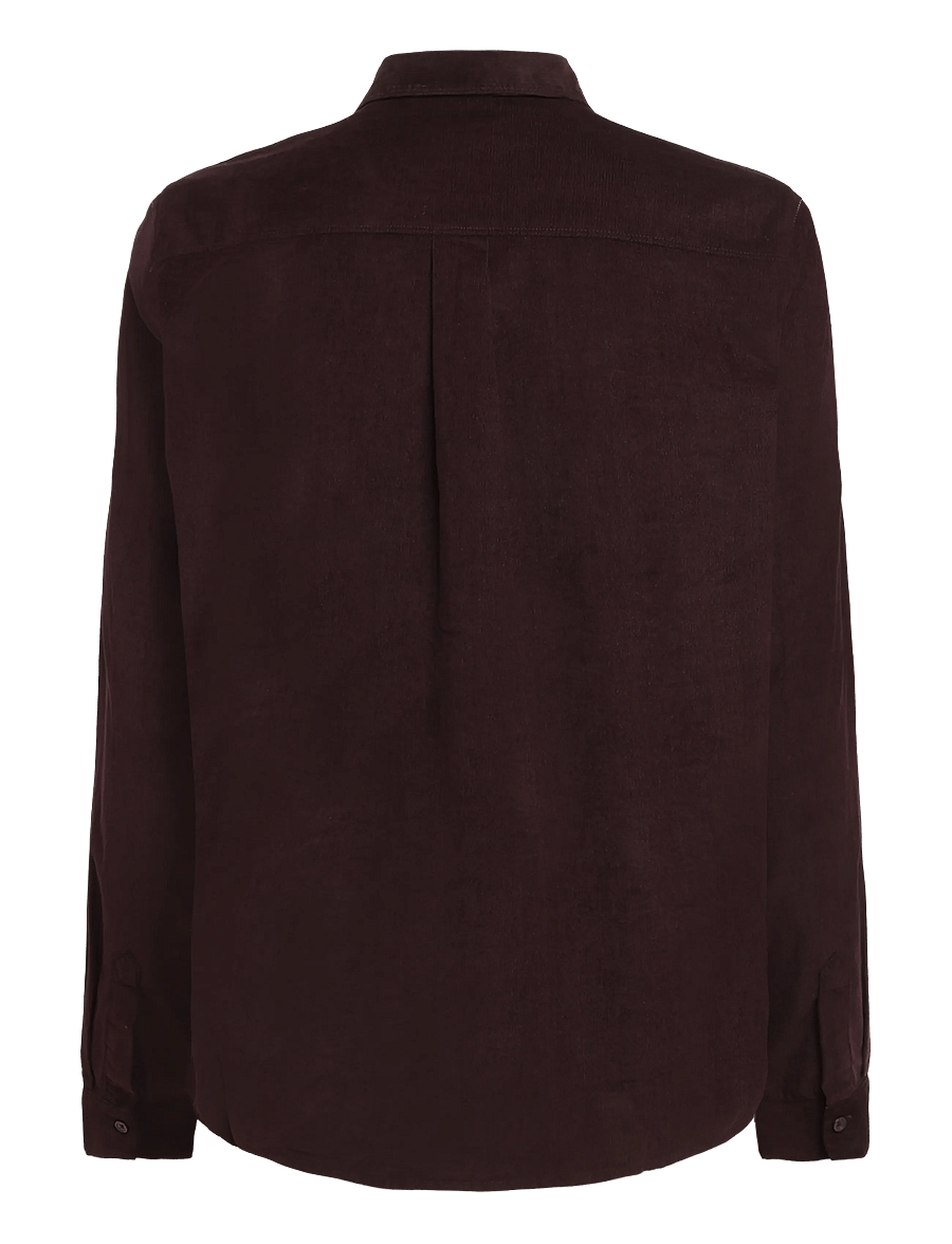 Marc O'Polo - Woven Blouses Longsleeve - långärmade skjortor - black cherry - 2