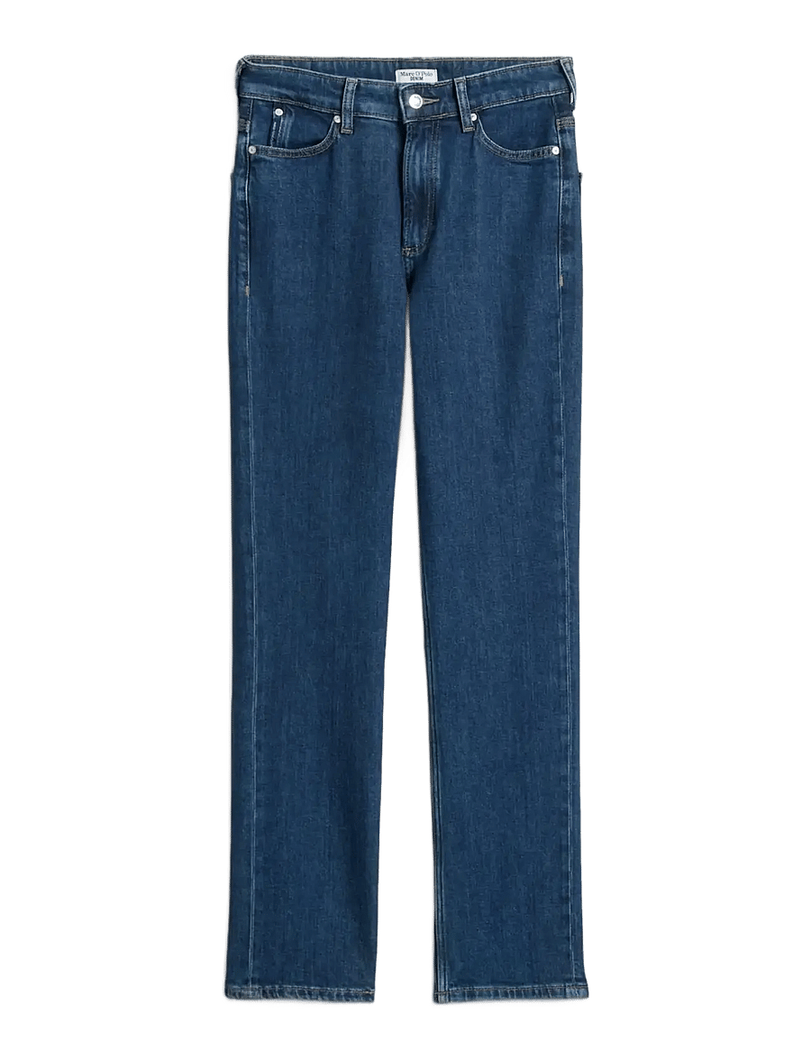 Marc O'Polo - Denim Trousers - jeans droites - dark blue_multi_46 - 1