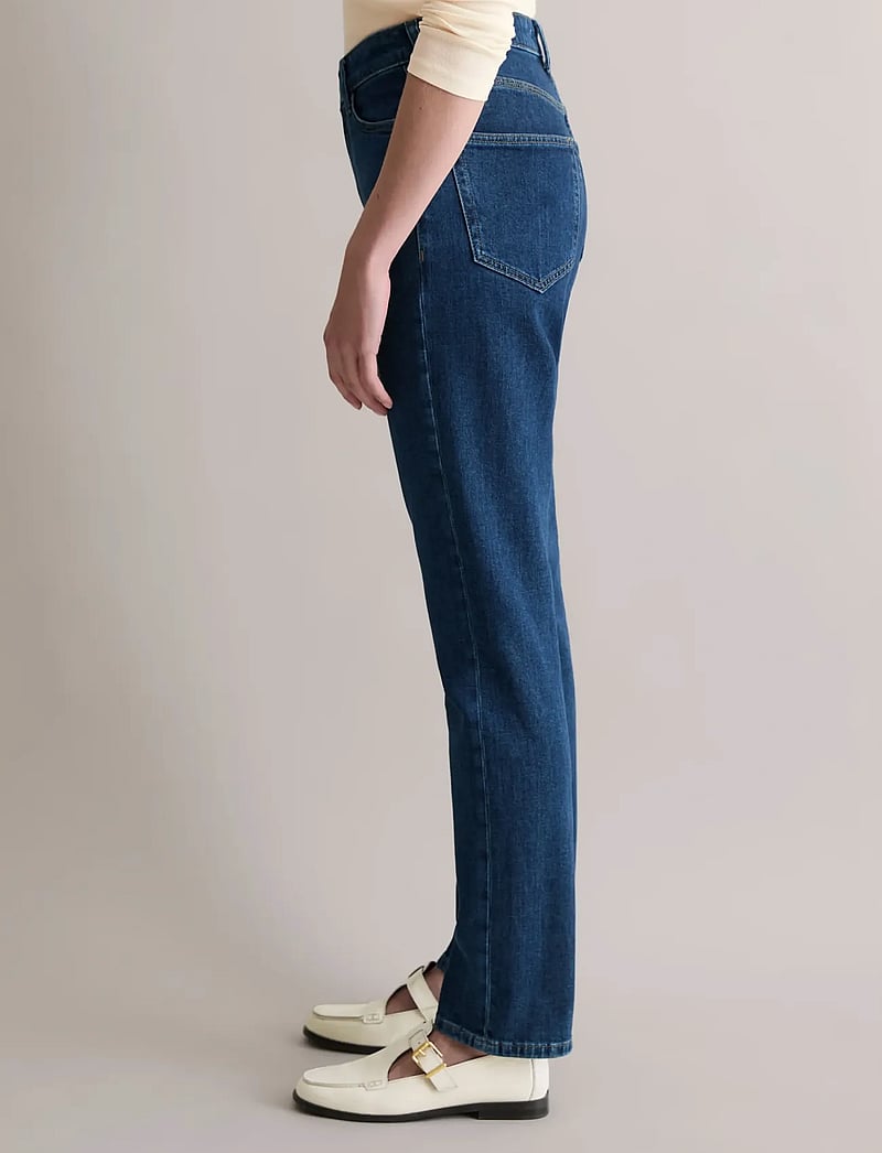 Marc O'Polo - Denim Trousers - straight jeans - dark blue_multi_46 - 4
