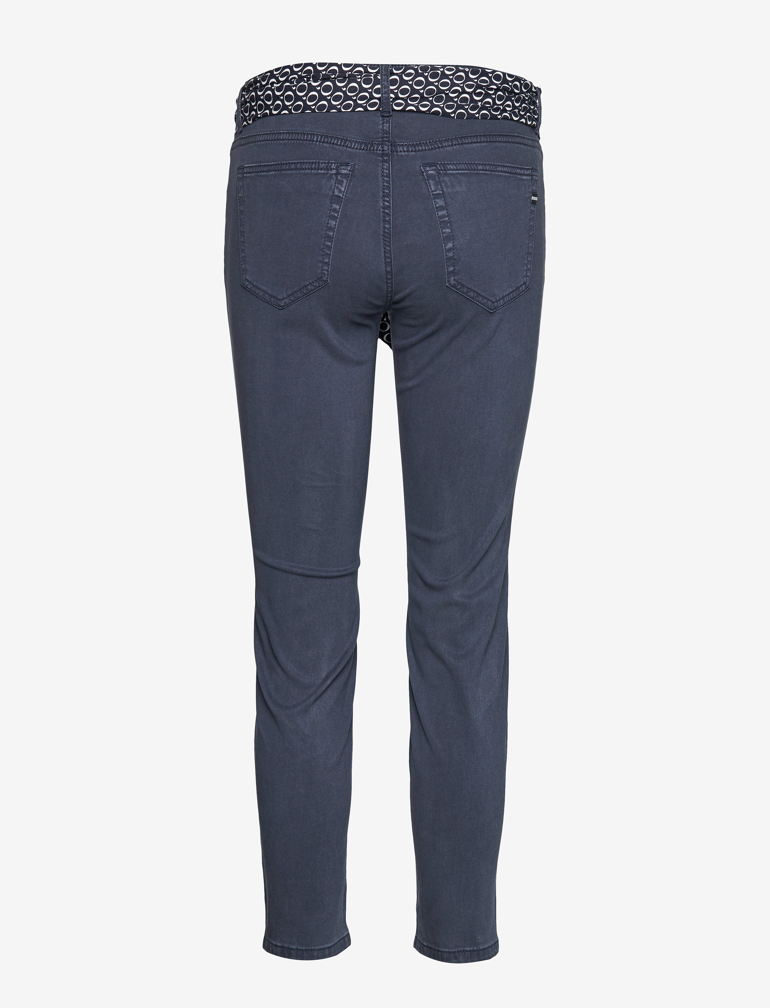 Marc O'Polo - WOVEN FIVE POCKETS - midnight blue - 1