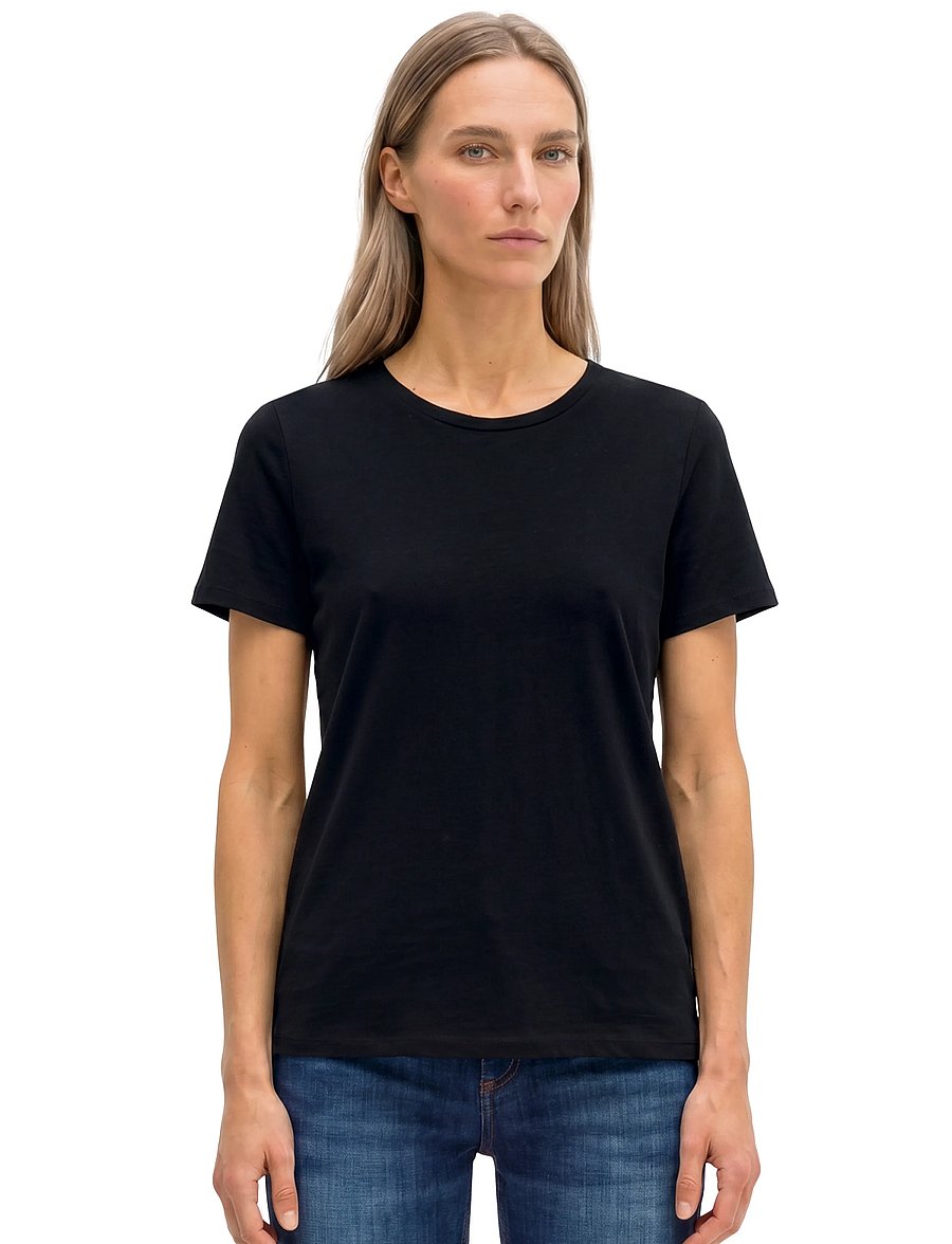 Marc O'Polo - T-SHIRTS SHORT SLEEVE - t-shirts - black - 0