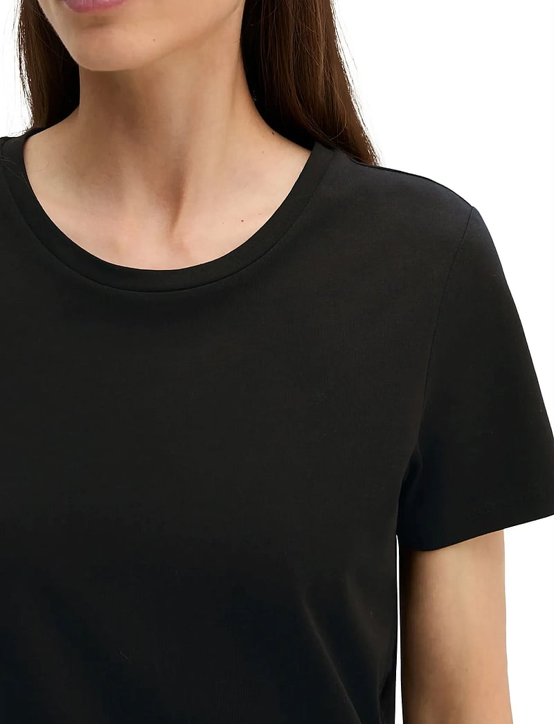 Marc O'Polo - T-SHIRTS SHORT SLEEVE - stuttermarbolir - black - 3