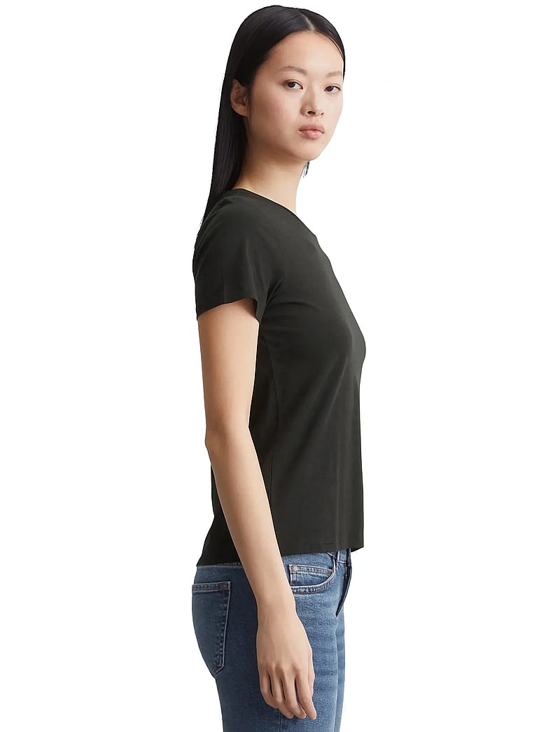 Marc O'Polo - T-SHIRTS SHORT SLEEVE - t-shirts - black - 4