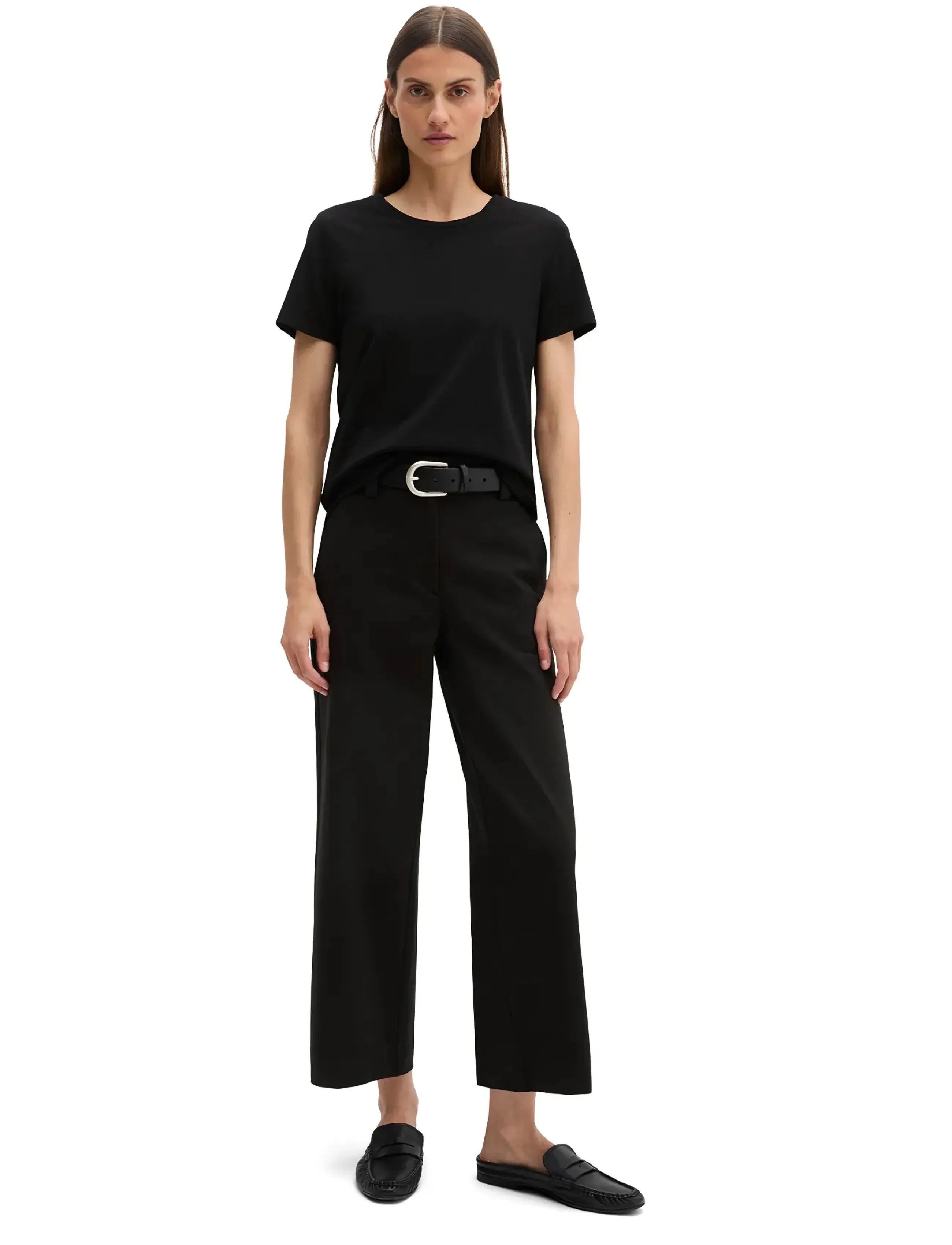 Marc O'Polo - T-SHIRTS SHORT SLEEVE - t-shirts - black - 4