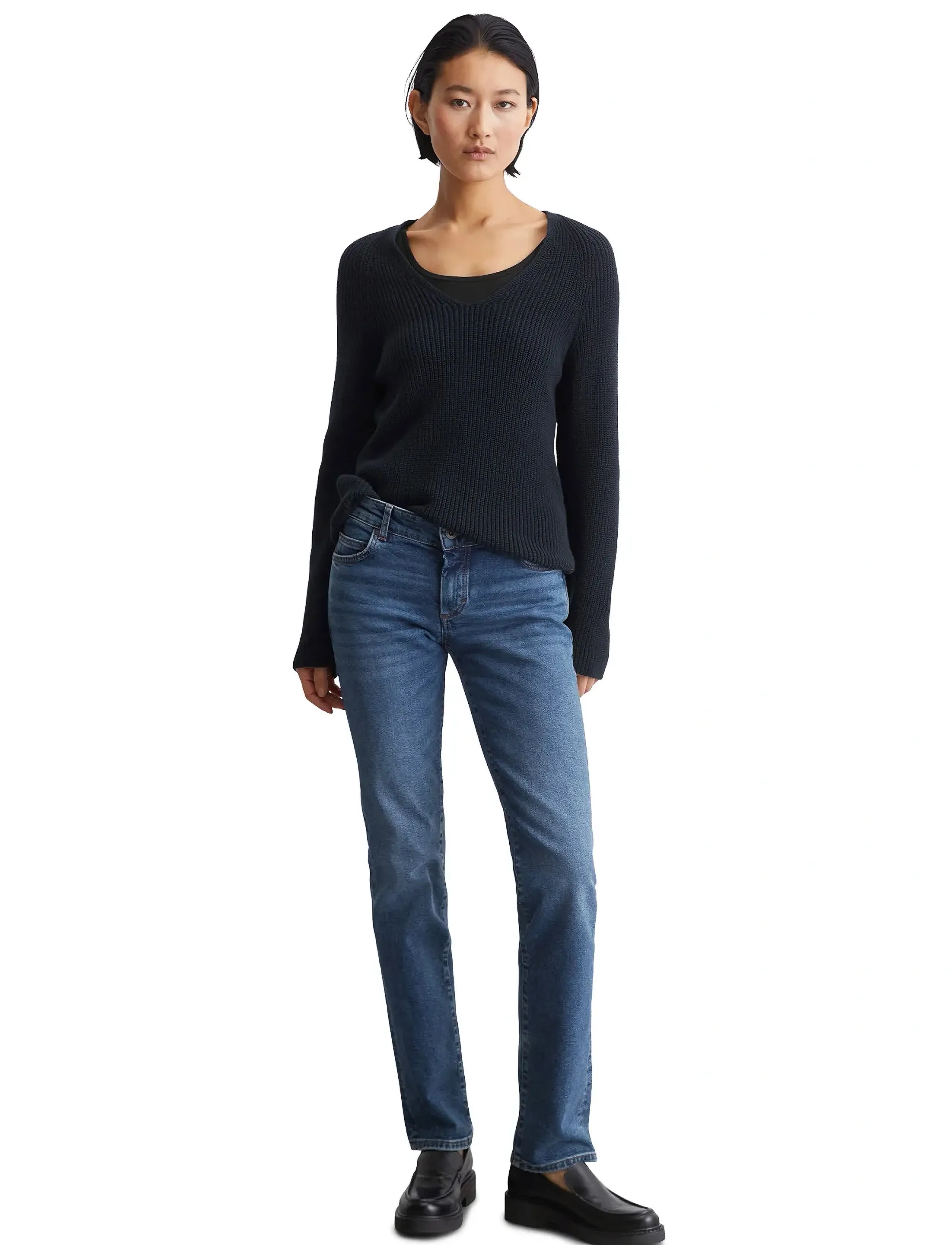 Marc O'Polo - PULLOVER LONG SLEEVE - pullover - night sky - 5