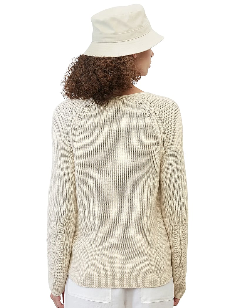 Marc O'Polo - PULLOVER LONG SLEEVE - jumpers - sandy melange - 3