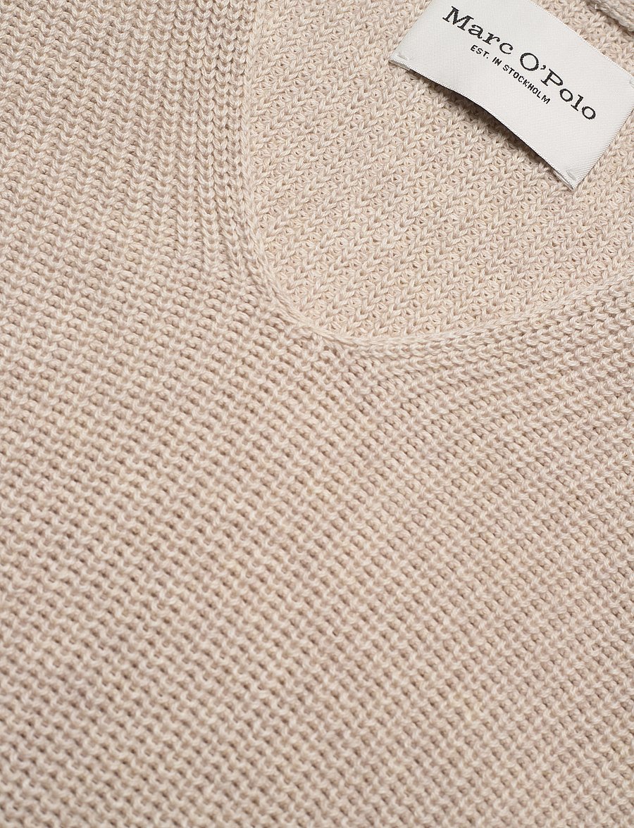 Marc O'Polo - PULLOVER LONG SLEEVE - peysur - sandy melange - 5