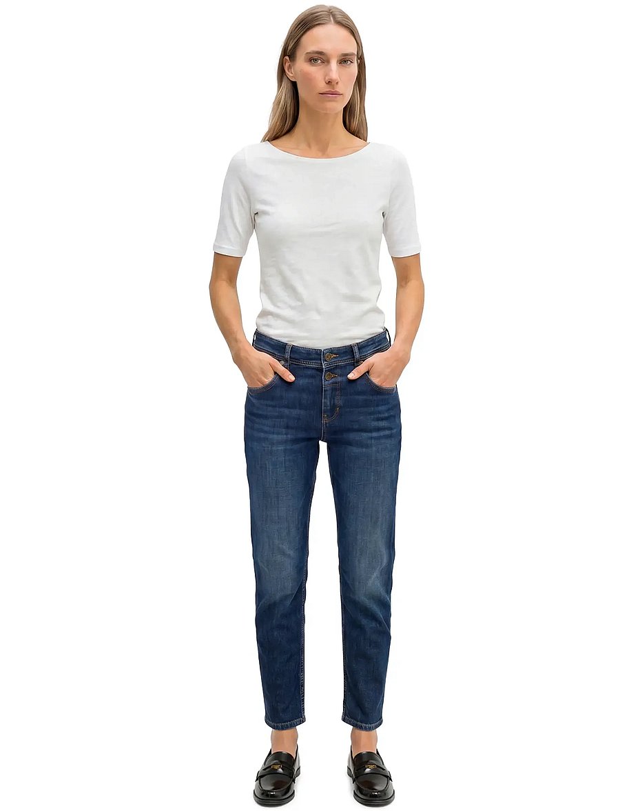 Marc O'Polo - T-SHIRTS SHORT SLEEVE - t-shirts - white - 4