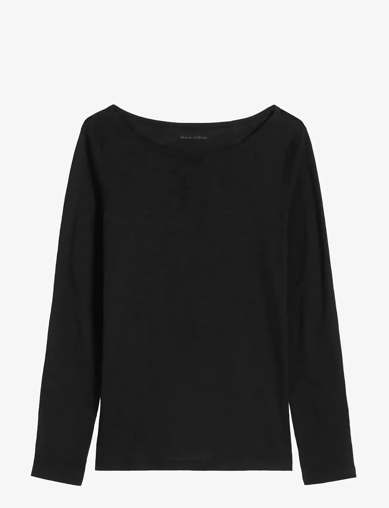Marc O'Polo - T-SHIRTS LONG SLEEVE - pitkähihaiset t-paidat - black - 1