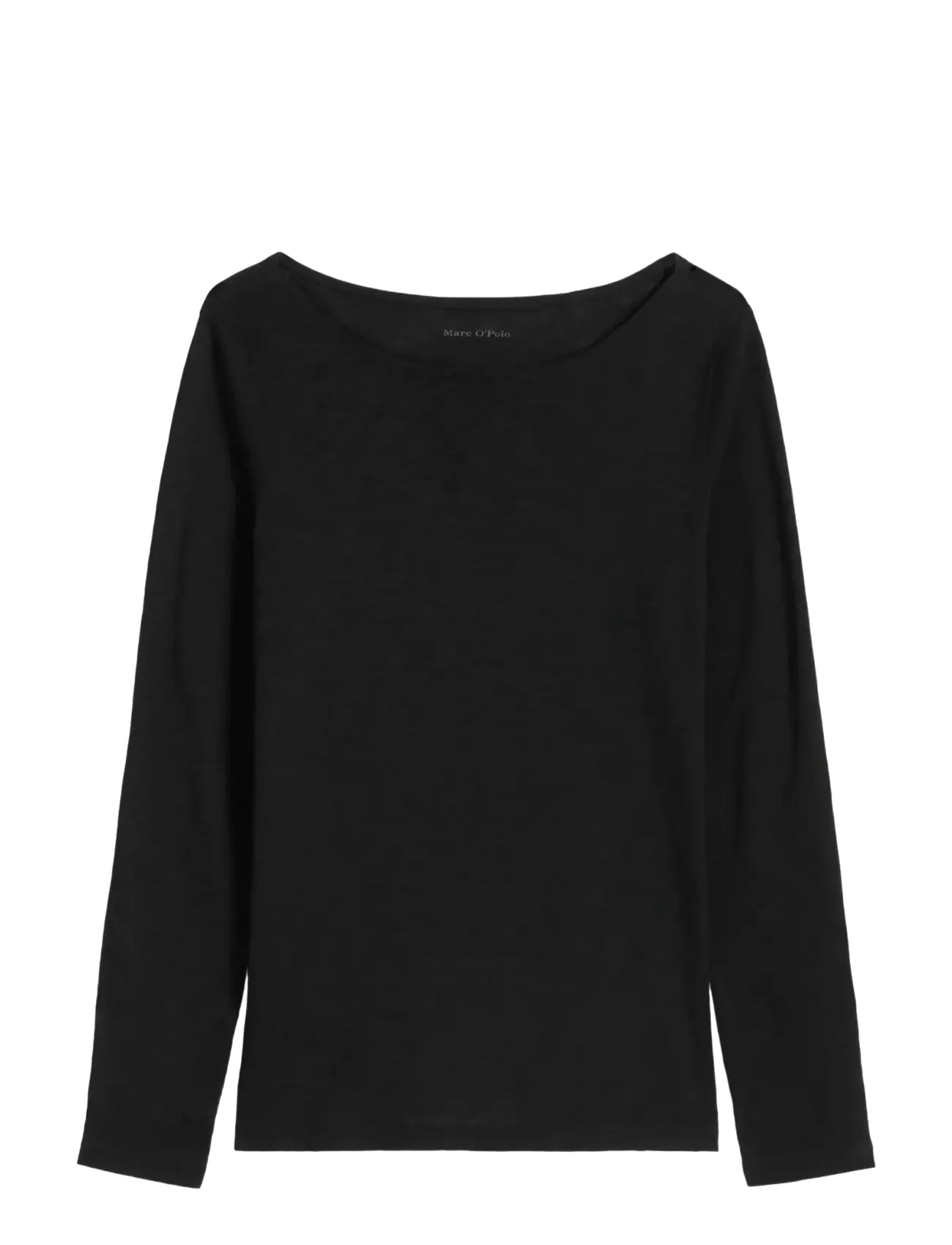Marc O'Polo T-SHIRTS LONG SLEEVE - New Brands - BLACK / black