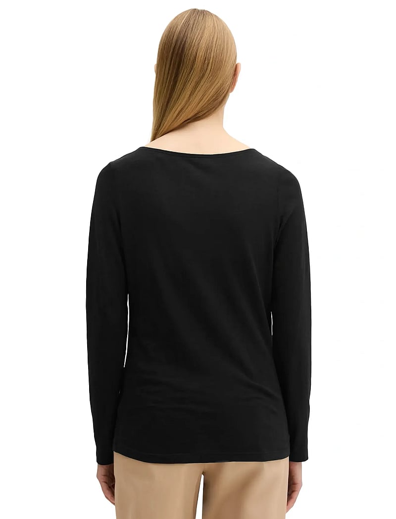 Marc O'Polo - T-SHIRTS LONG SLEEVE - pitkähihaiset t-paidat - black - 2