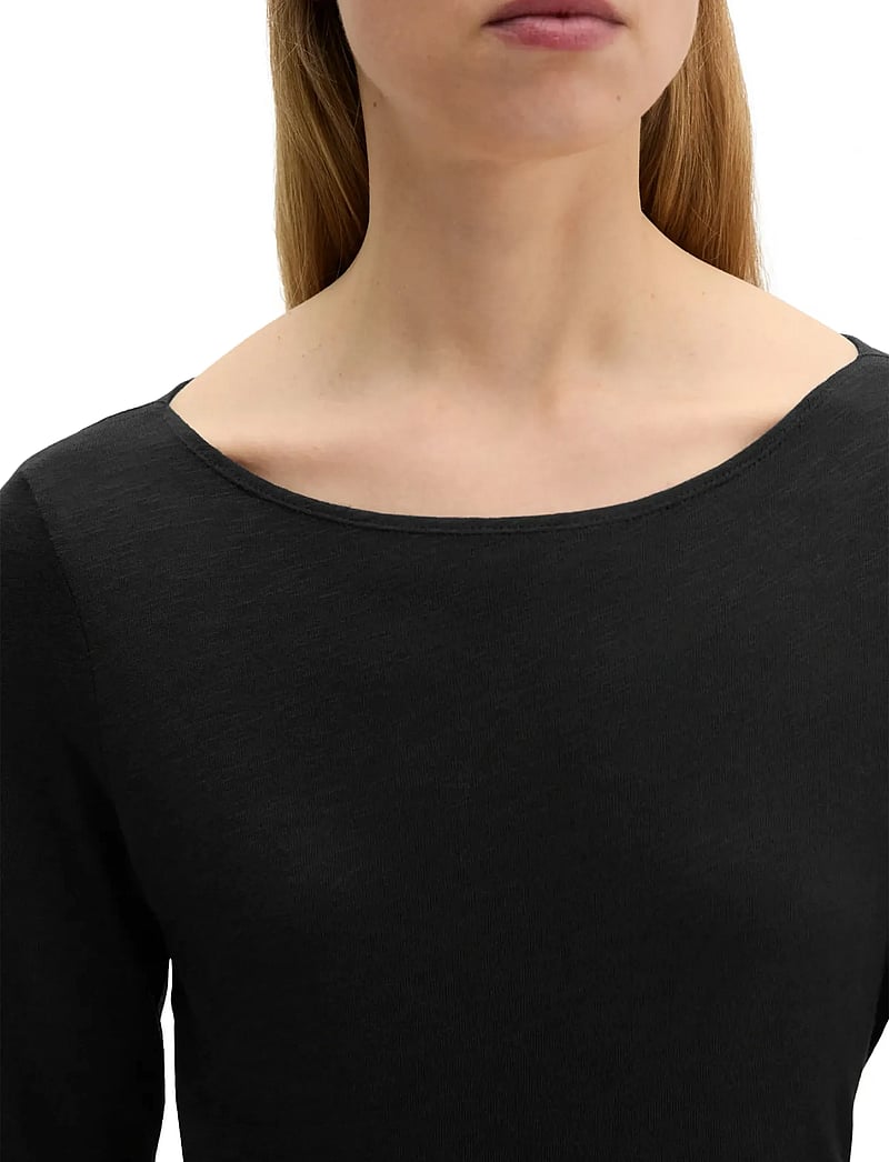 Marc O'Polo - T-SHIRTS LONG SLEEVE - pitkähihaiset t-paidat - black - 3