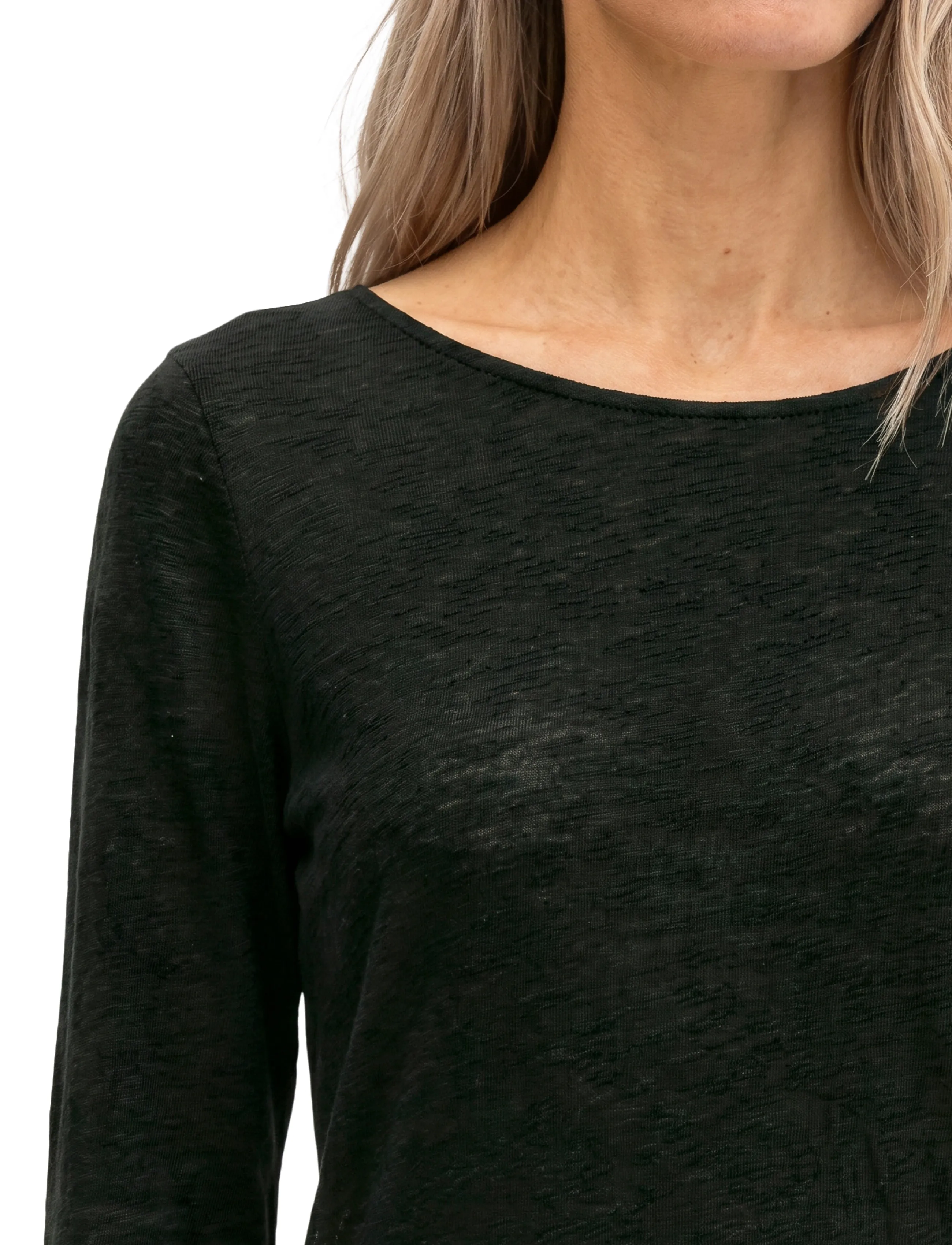 Marc O'Polo - T-SHIRTS LONG SLEEVE - efterårstøj - black - 3
