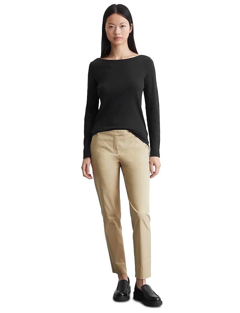 Marc O'Polo - T-SHIRTS LONG SLEEVE - pitkähihaiset t-paidat - black - 5