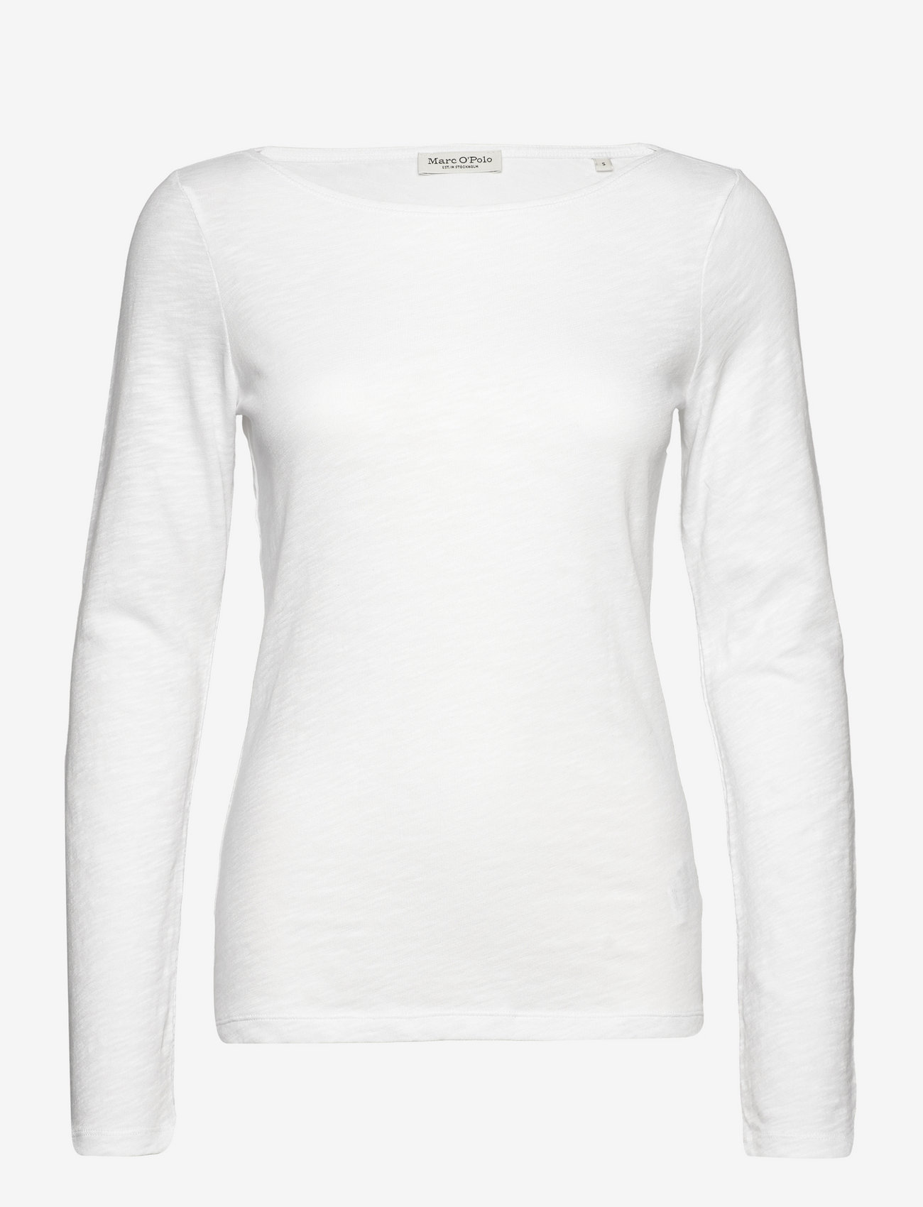Marc O'Polo - T-SHIRTS LONG SLEEVE - långärmade toppar - white - 1