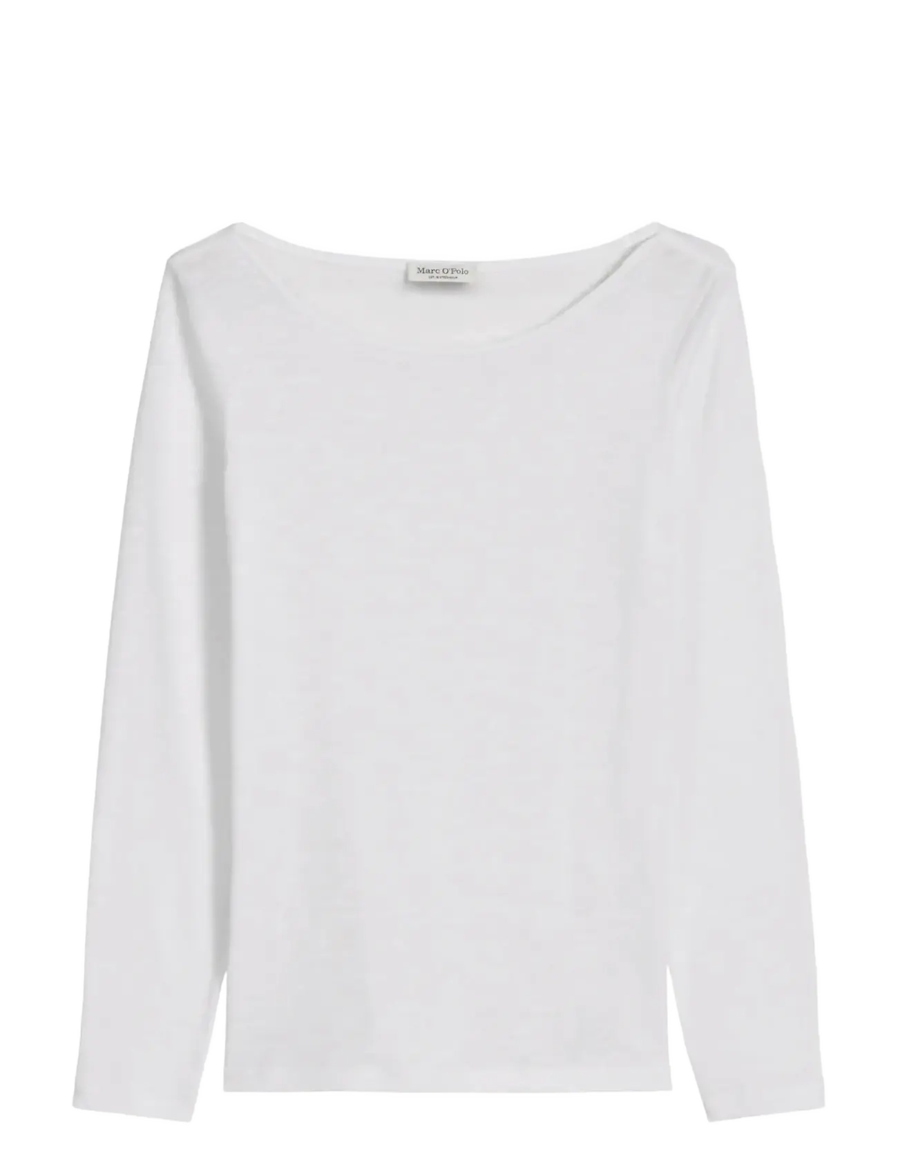 Marc O'Polo T-SHIRTS LONG SLEEVE - Tøj - WHITE / white