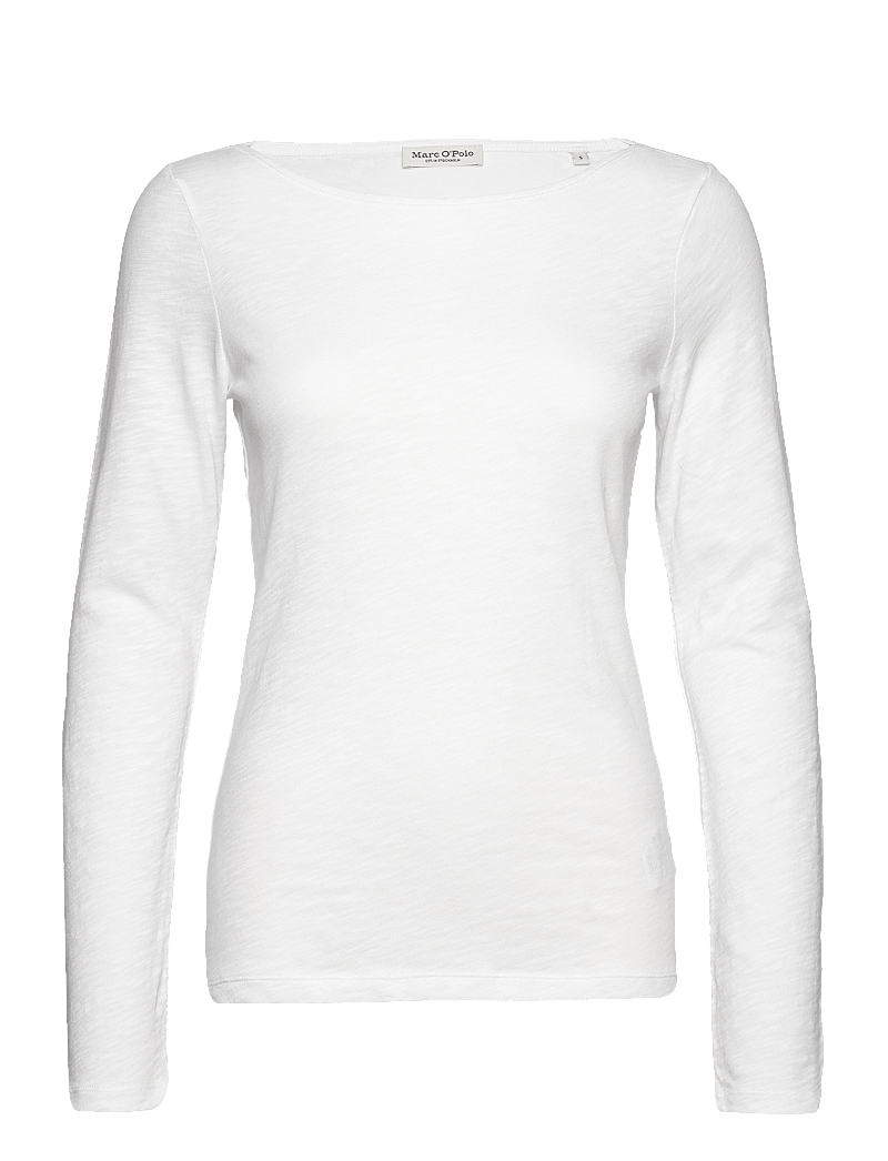 Marc O'Polo - T-SHIRTS LONG SLEEVE - långärmade toppar - white - 1