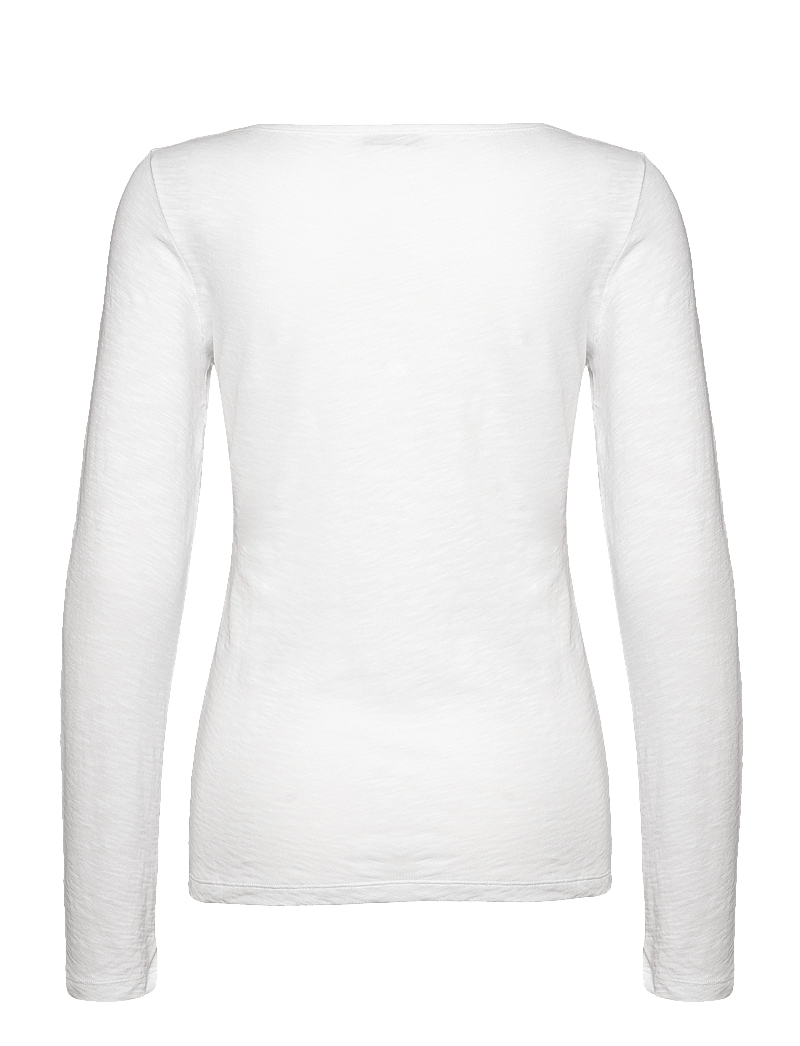 Marc O'Polo - T-SHIRTS LONG SLEEVE - långärmade toppar - white - 2