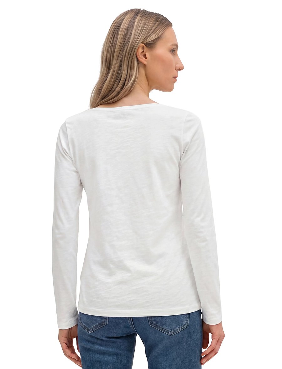 Marc O'Polo - T-SHIRTS LONG SLEEVE - langærmede toppe - white - 3