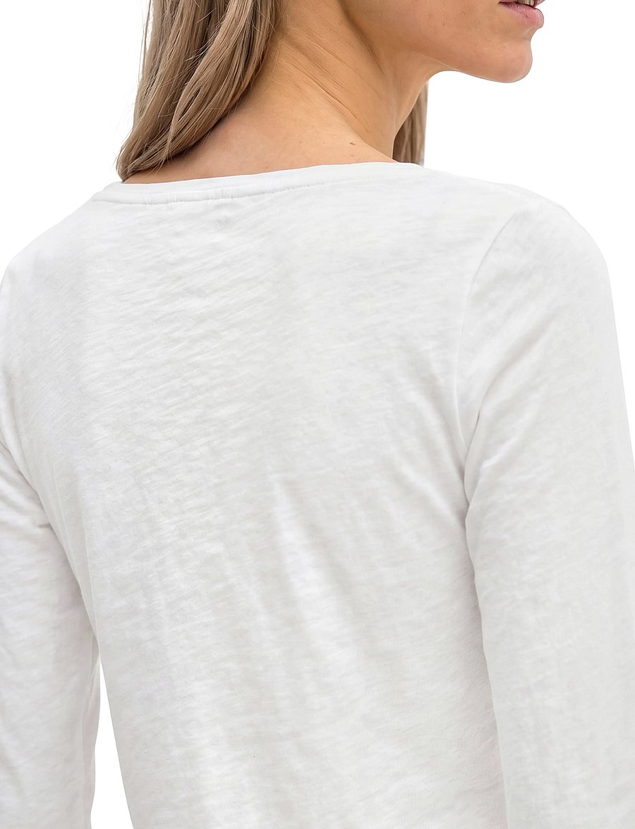 Marc O'Polo - T-SHIRTS LONG SLEEVE - langærmede toppe - white - 4