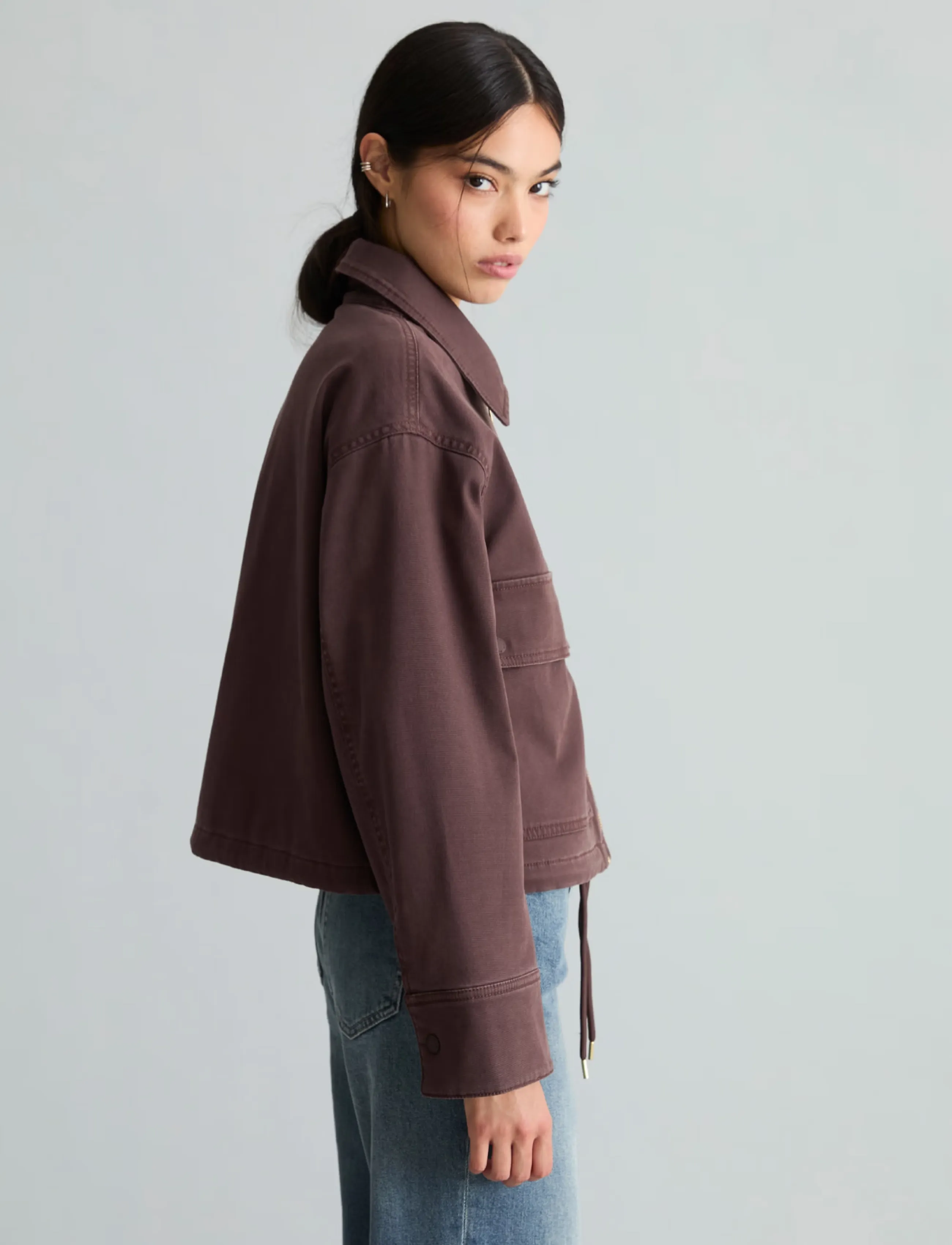 Marc O'Polo - Woven Outdoor Jackets, Padded Barn - vinterjackor - espresso brown - 4