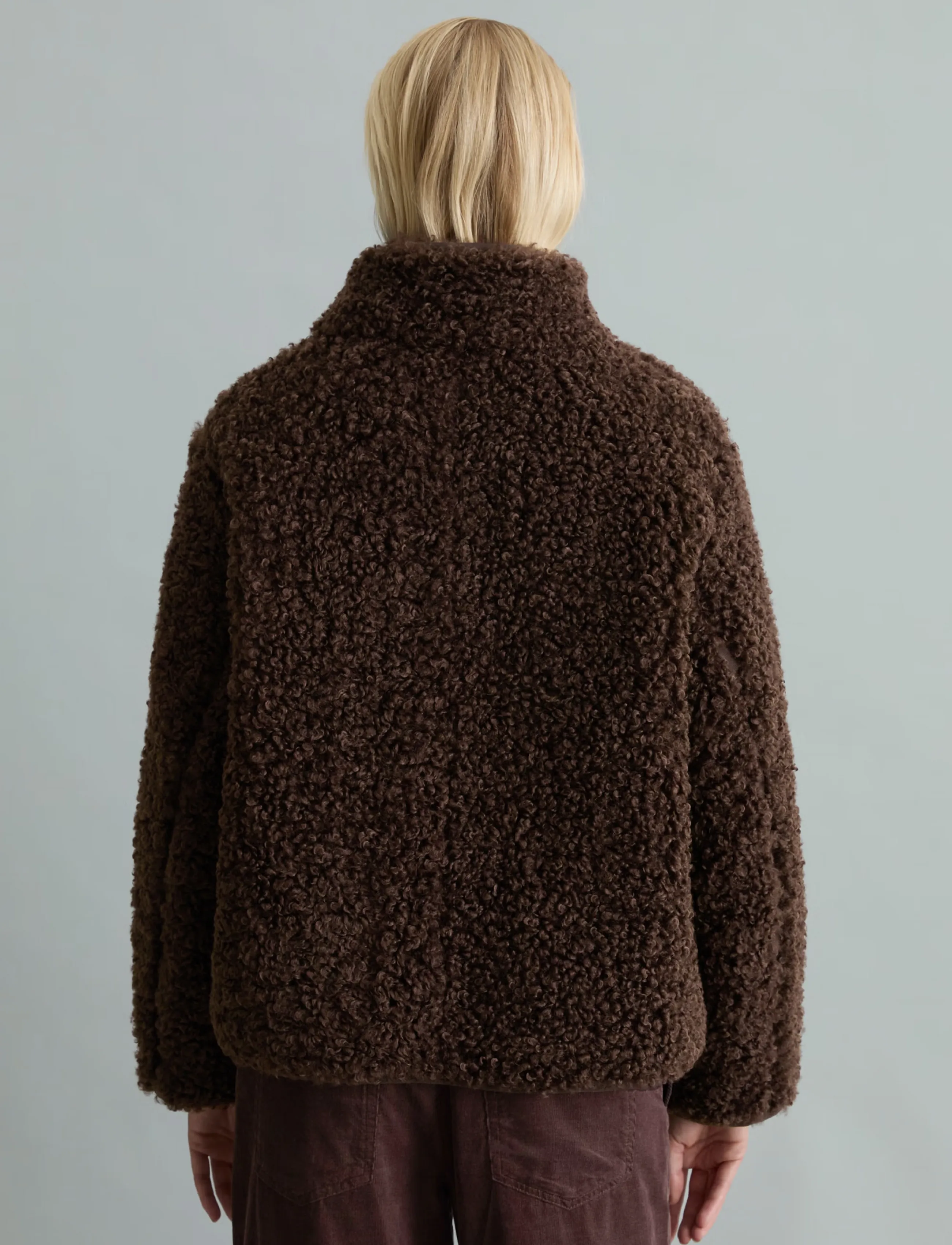 Marc O'Polo - Woven Outdoor Jackets, Teddy Jacket - kunstpelz - espresso brown - 2