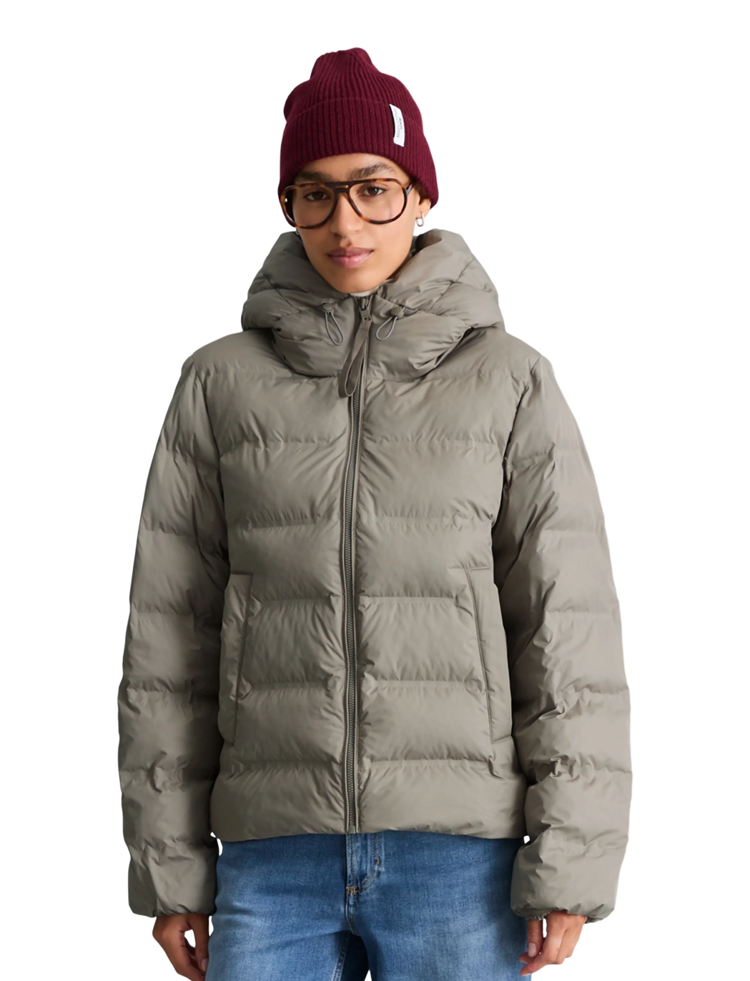 Woven Outdoor Jackets, Heatsealed Puffer