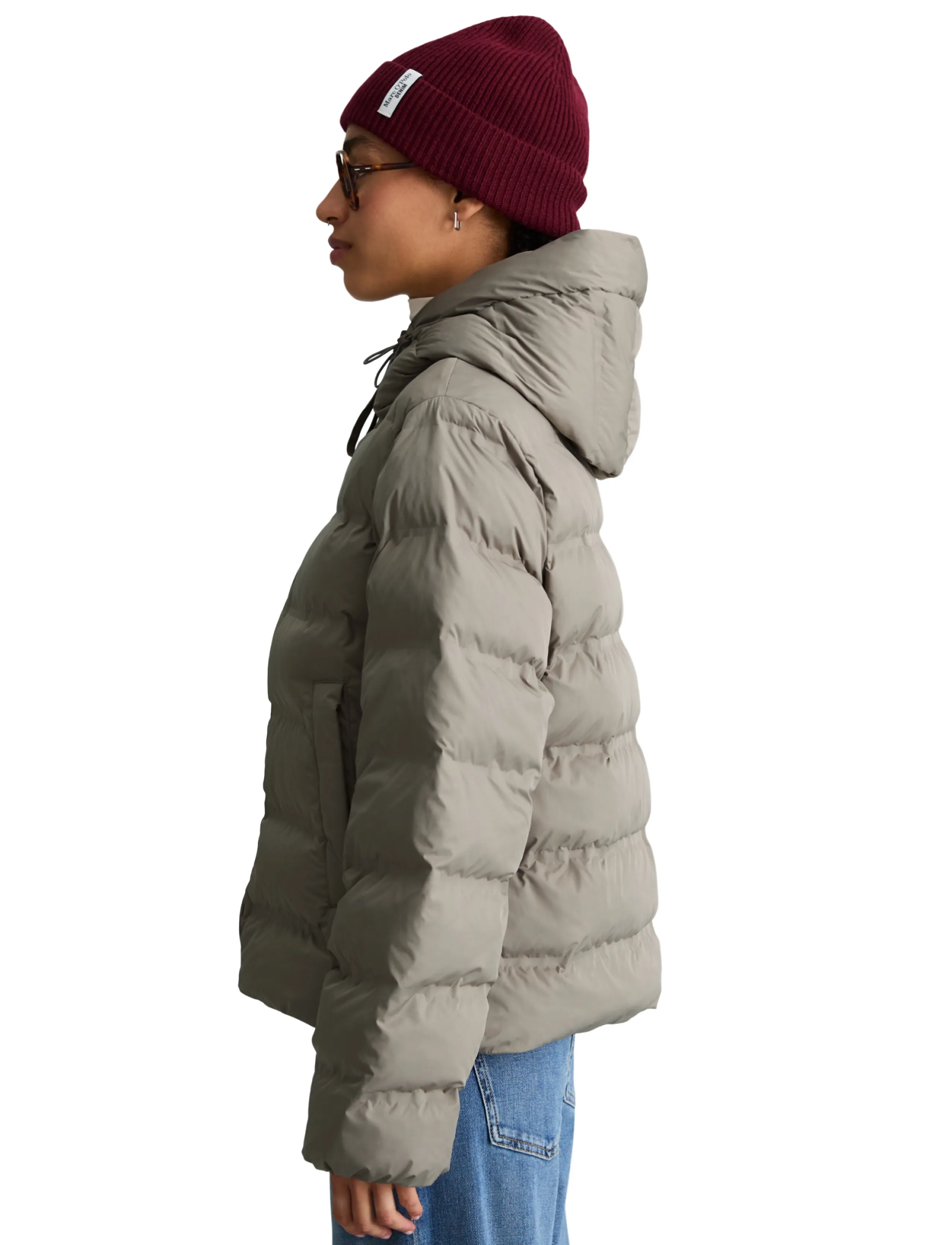Marc O'Polo - Woven Outdoor Jackets, Heatsealed Puffer - steppjacken - dolphin - 4