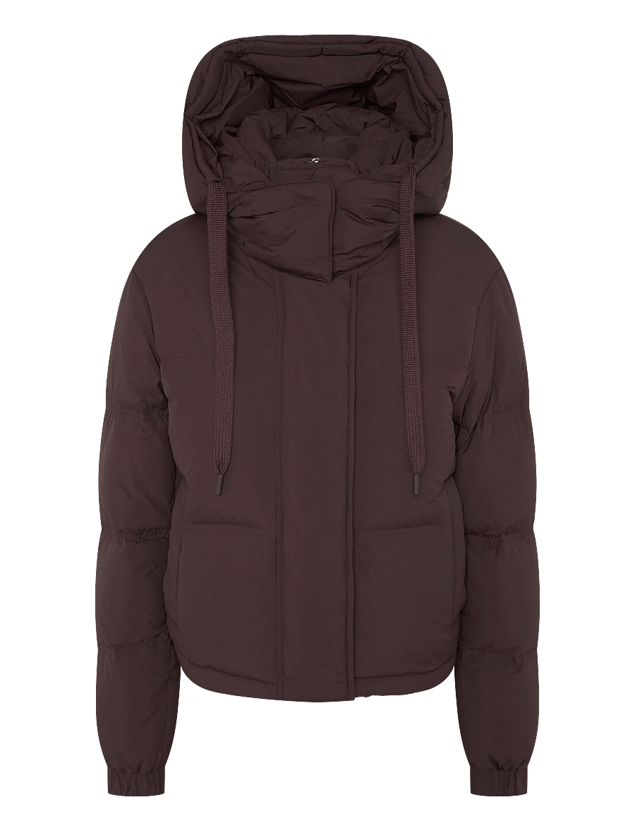 Marc O'Polo - Woven Outdoor Jackets, Short Down Jacket - winterjacken - espresso brown - 1