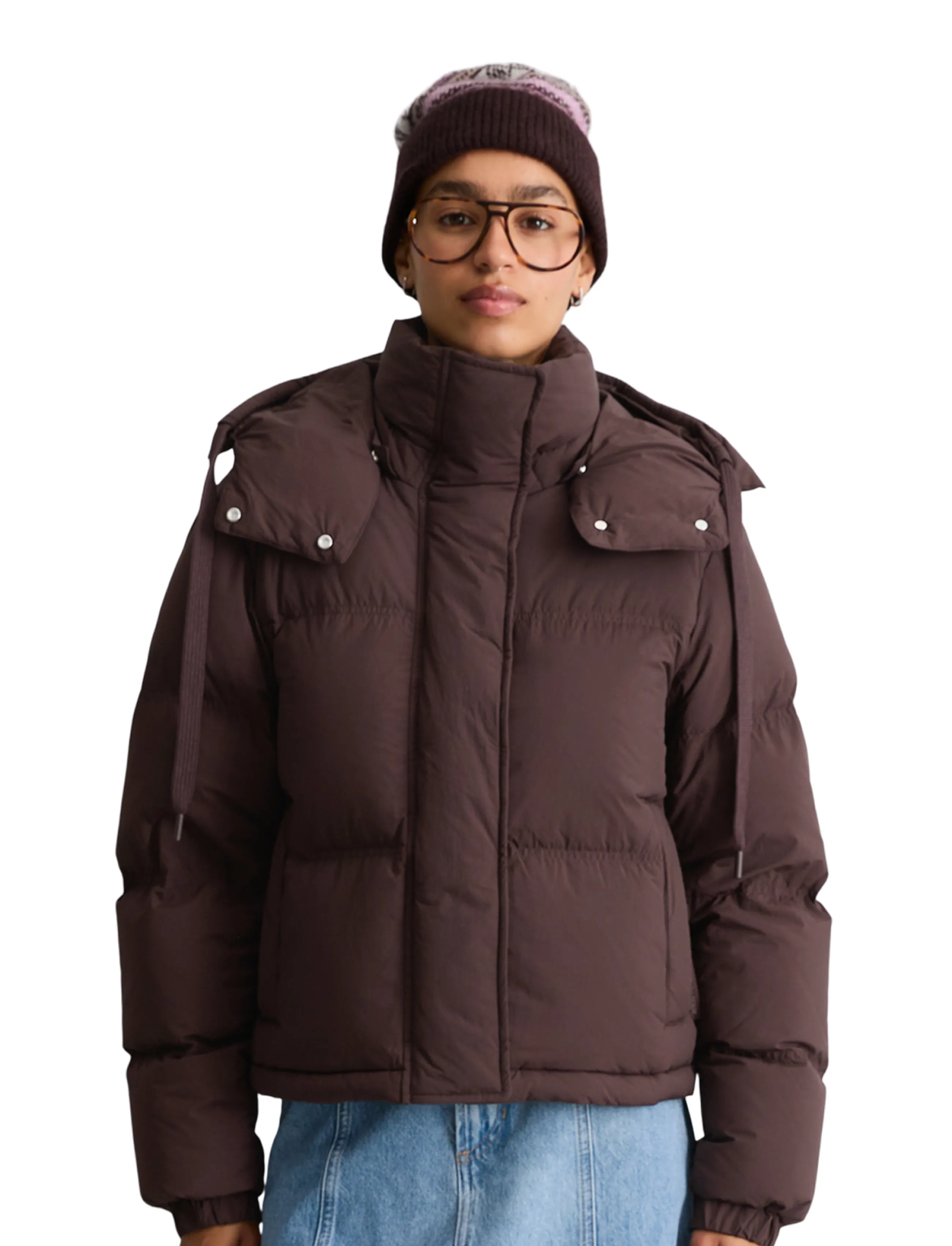 Woven Outdoor Jackets, Short Down Jacket