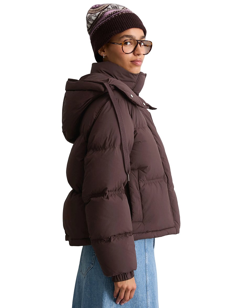 Marc O'Polo - Woven Outdoor Jackets, Short Down Jacket - espresso brown - 4