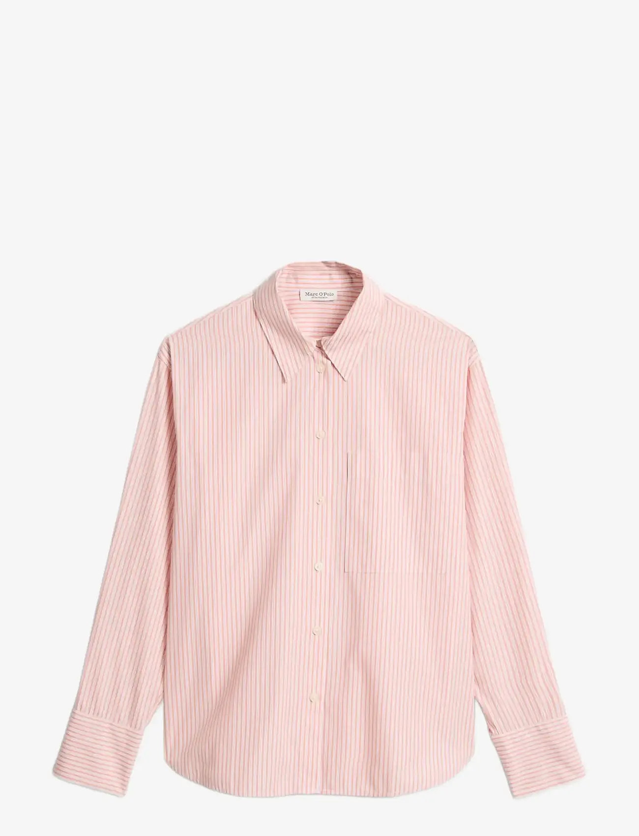 Marc O'Polo - Woven Blouses Longsleeve - langärmlige blusen - medium pink_multi_01 - 1