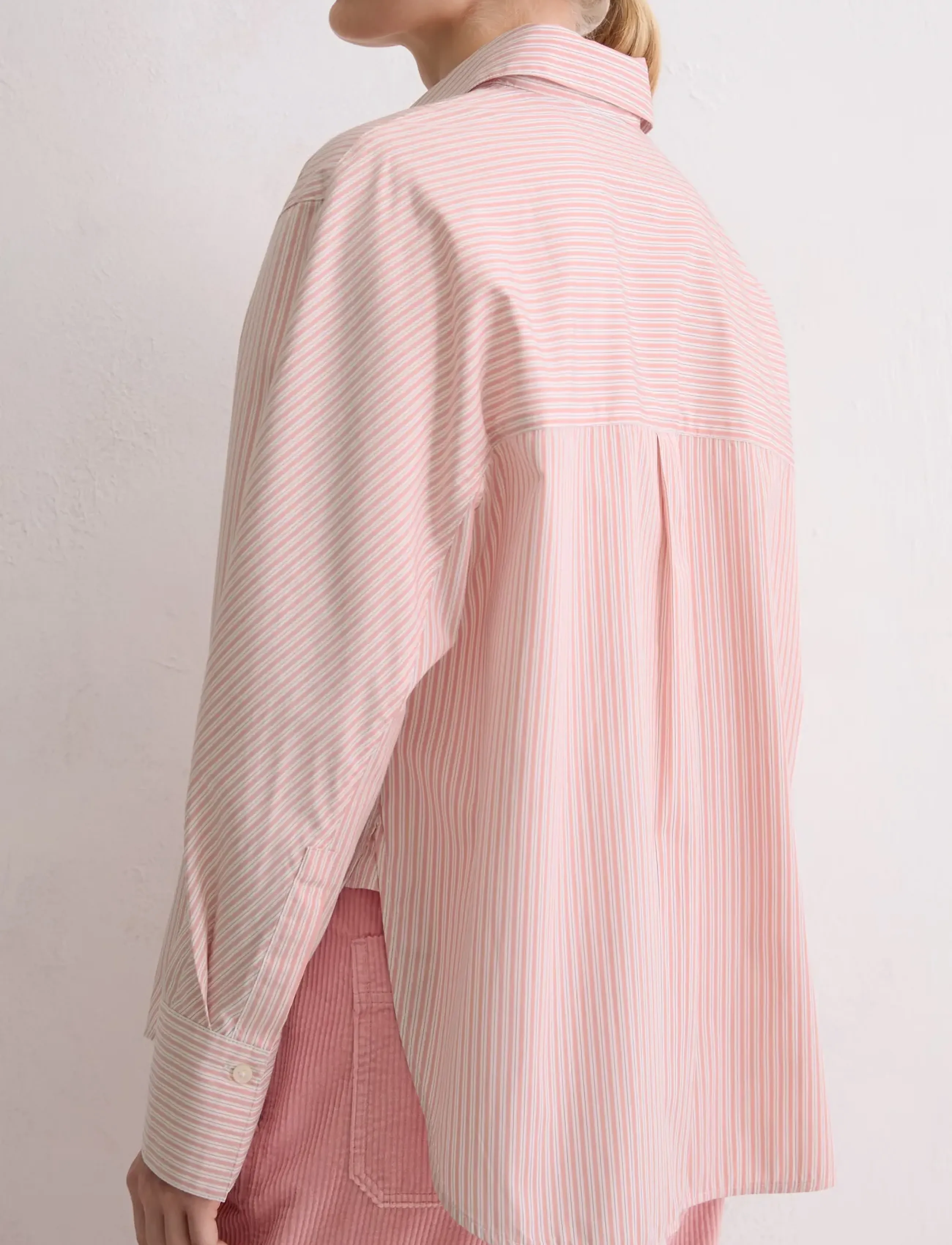 Marc O'Polo - Woven Blouses Longsleeve - langærmede bluser - medium pink_multi_01 - 3