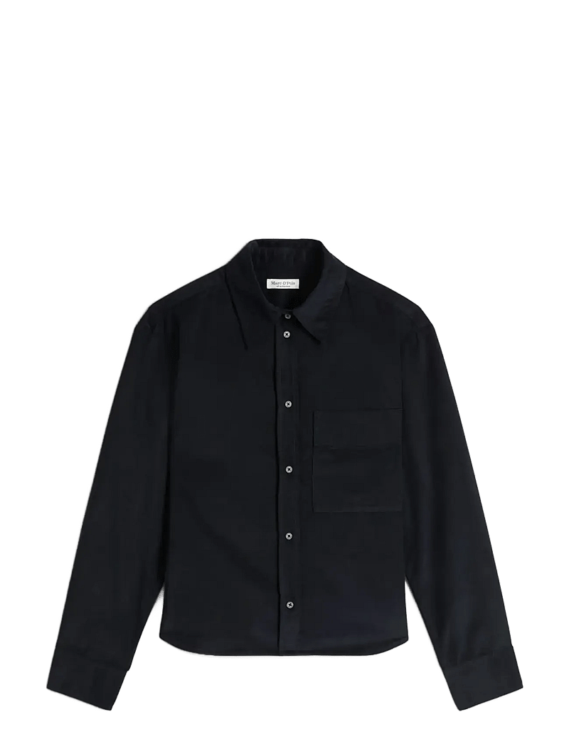 Marc O'Polo - Woven Blouses Longsleeve - long sleeved blouses - deep night blue - 1
