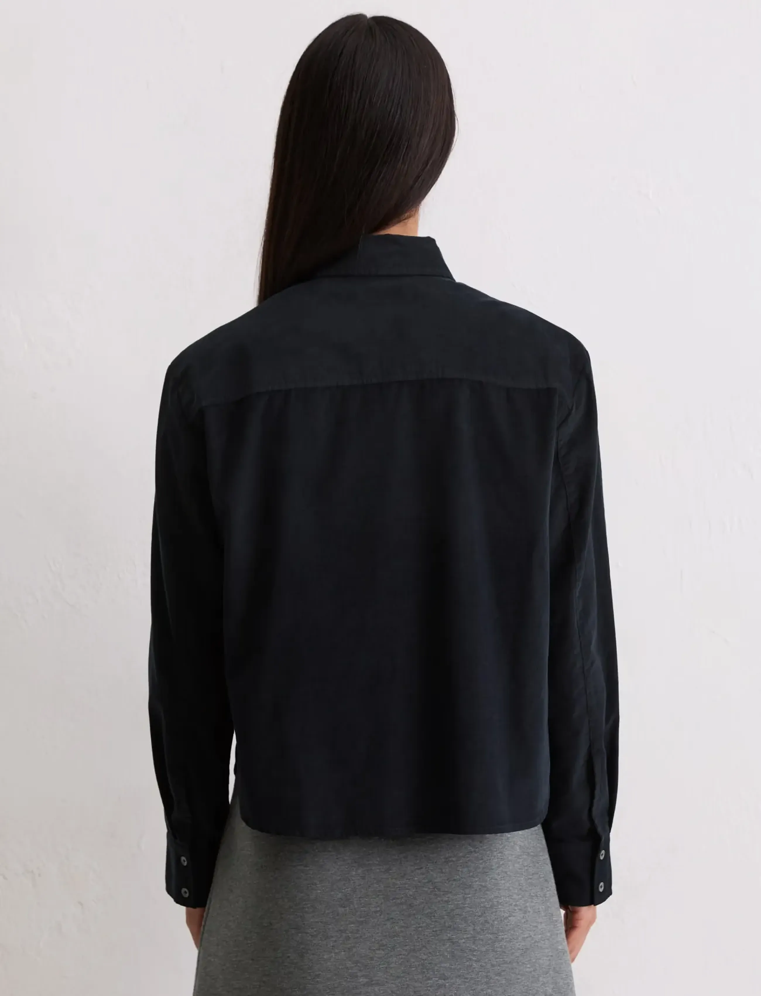 Marc O'Polo - Woven Blouses Longsleeve - langärmlige blusen - deep night blue - 2