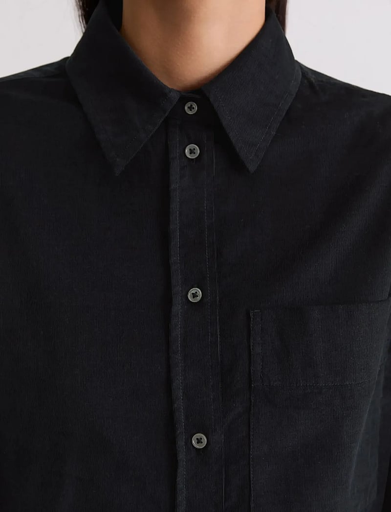 Marc O'Polo - Woven Blouses Longsleeve - long sleeved blouses - deep night blue - 3