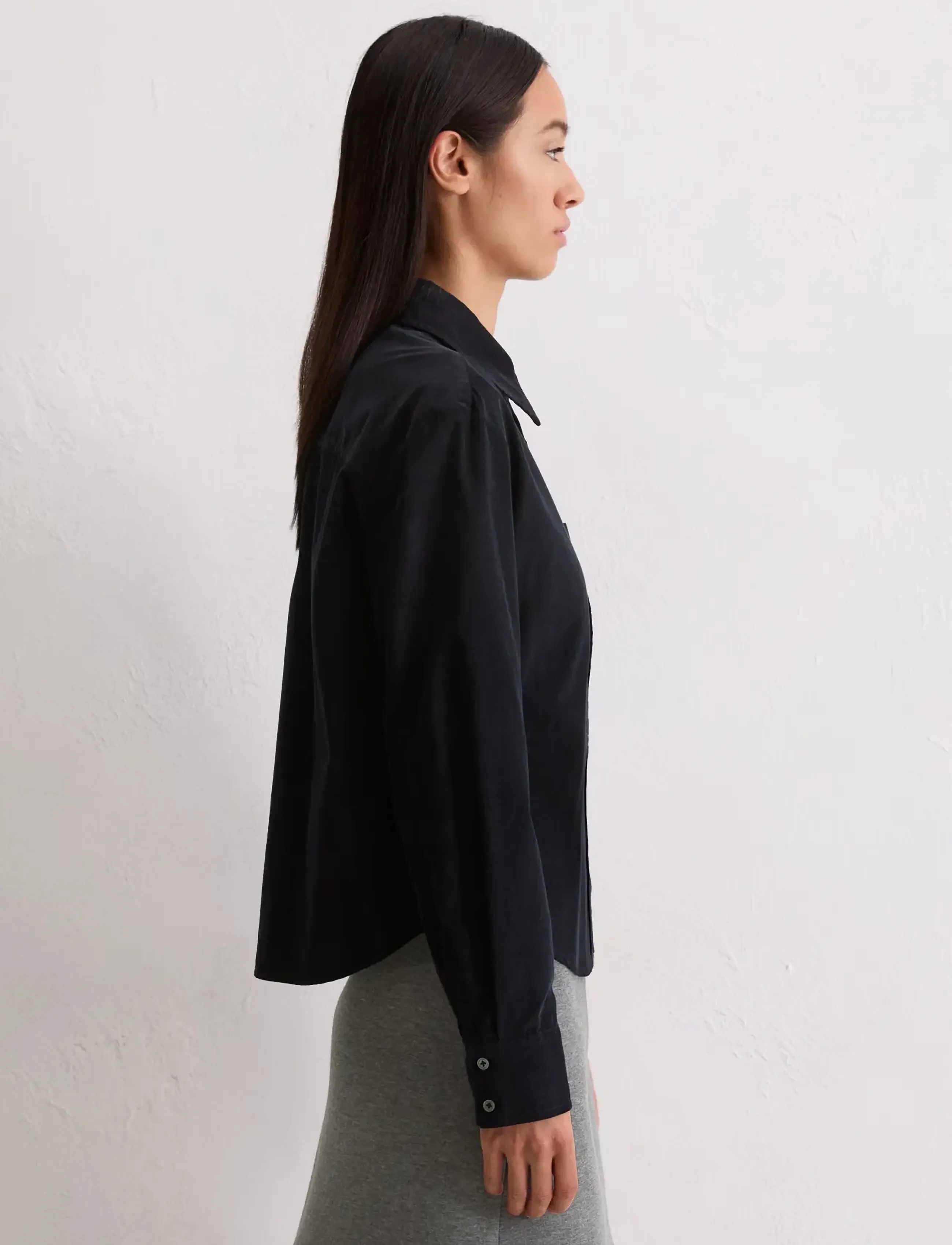 Marc O'Polo - Woven Blouses Longsleeve - langärmlige blusen - deep night blue - 4