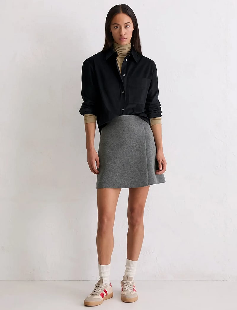 Marc O'Polo - Woven Blouses Longsleeve - long sleeved blouses - deep night blue - 5