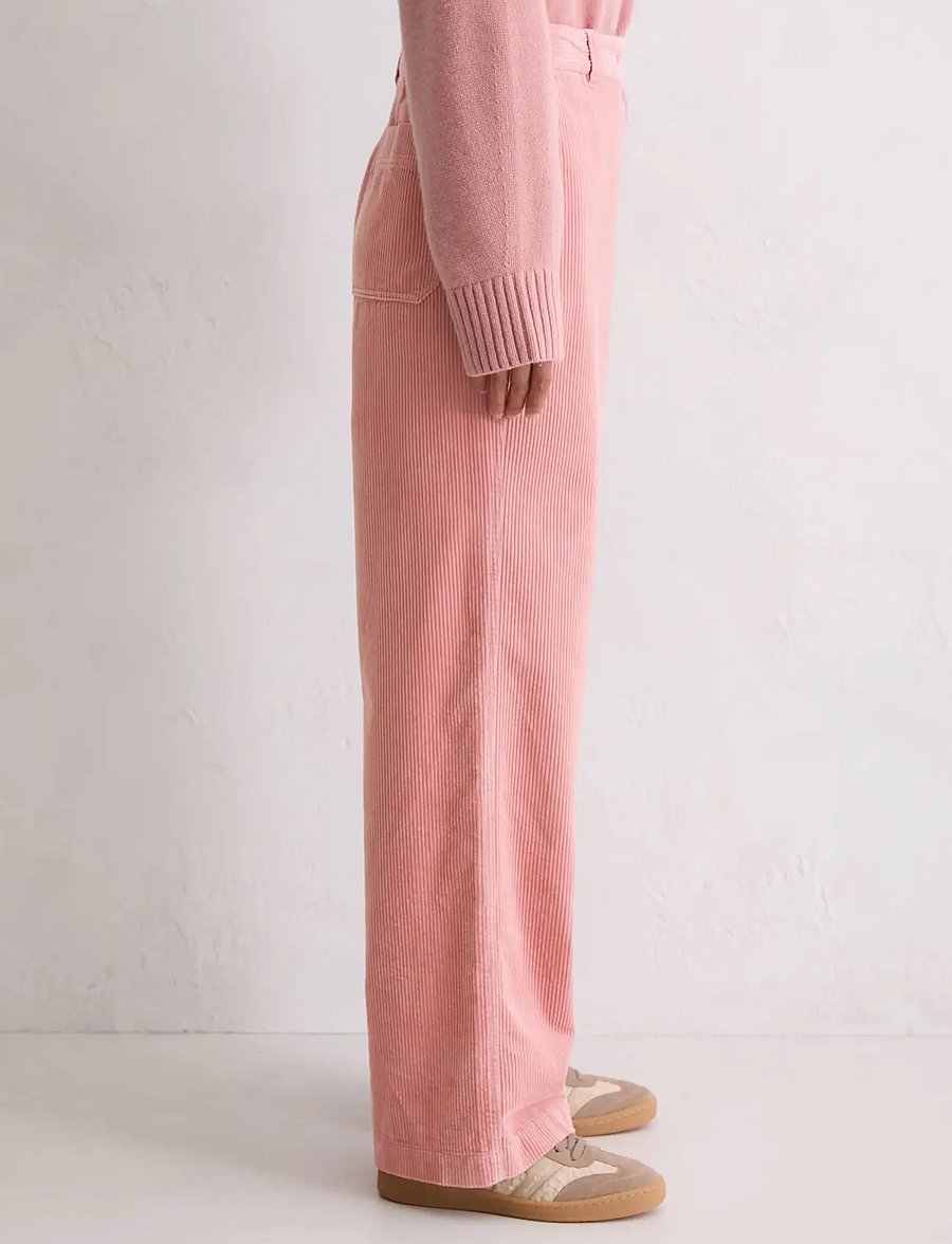 Marc O'Polo - Woven Pants - laia säärega püksid - natural rose - 4