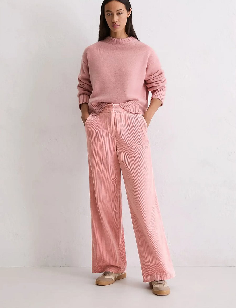 Marc O'Polo - Woven Pants - laia säärega püksid - natural rose - 5
