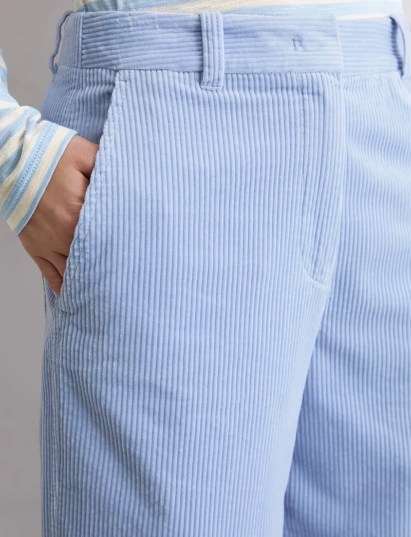 Marc O'Polo - Woven Pants - wide leg trousers - soft sea - 3