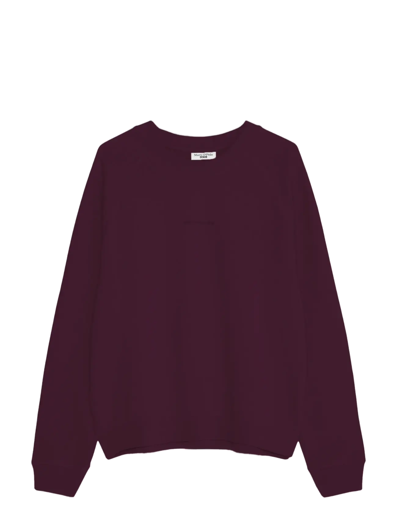 Marc O'Polo Sweatshirt, LSL, Raglan - Sweatshirts - MAHAGONY JAM / burgundy