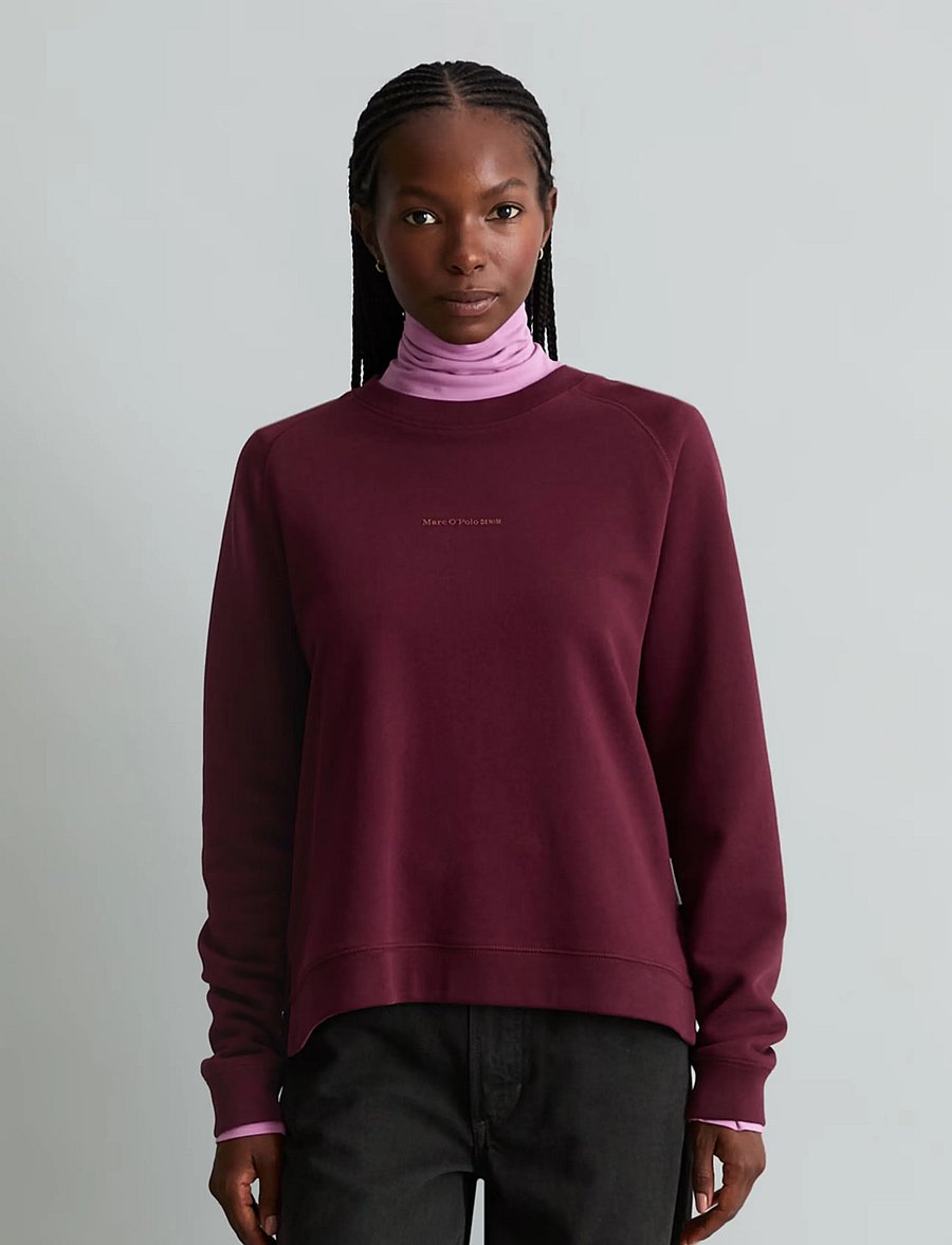 Marc O'Polo - Sweatshirt, LSL, Raglan - sweatshirts - mahagony jam - 0