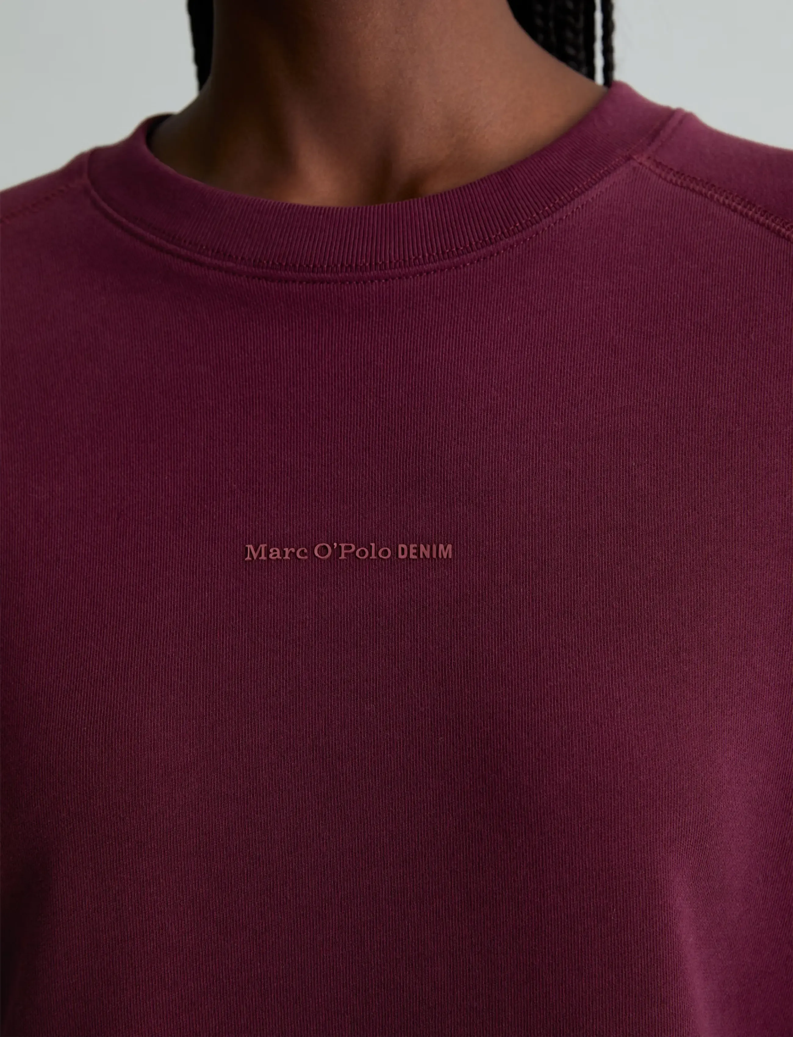 Marc O'Polo - Sweatshirt, LSL, Raglan - sweatshirts - mahagony jam - 4