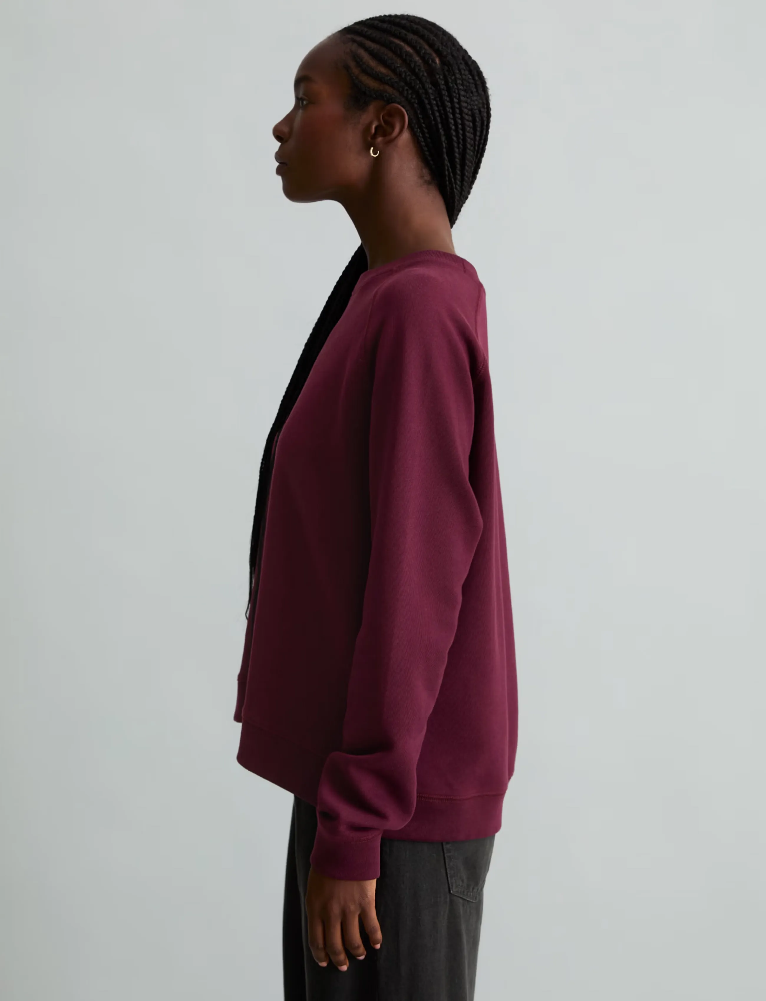 Marc O'Polo - Sweatshirt, LSL, Raglan - sweatshirts - mahagony jam - 5