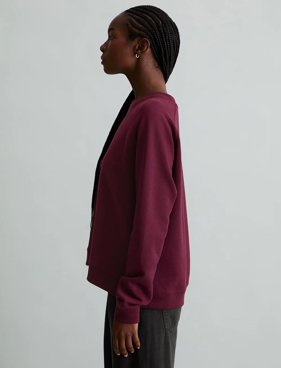 Marc O'Polo - Sweatshirt, LSL, Raglan - sweatshirts - mahagony jam - 5