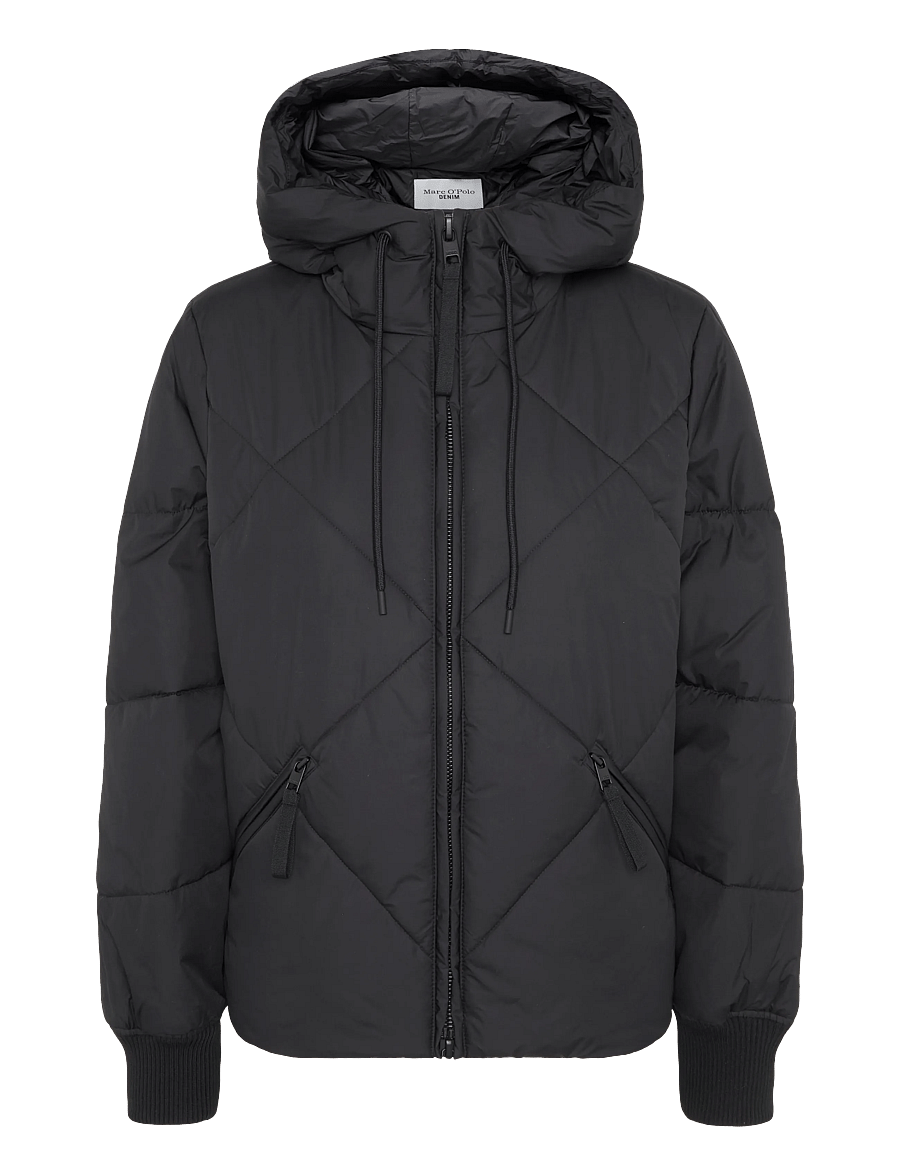 Marc O'Polo - Woven Outdoor Jackets, Diamond Puffer - steppjacken - black - 1